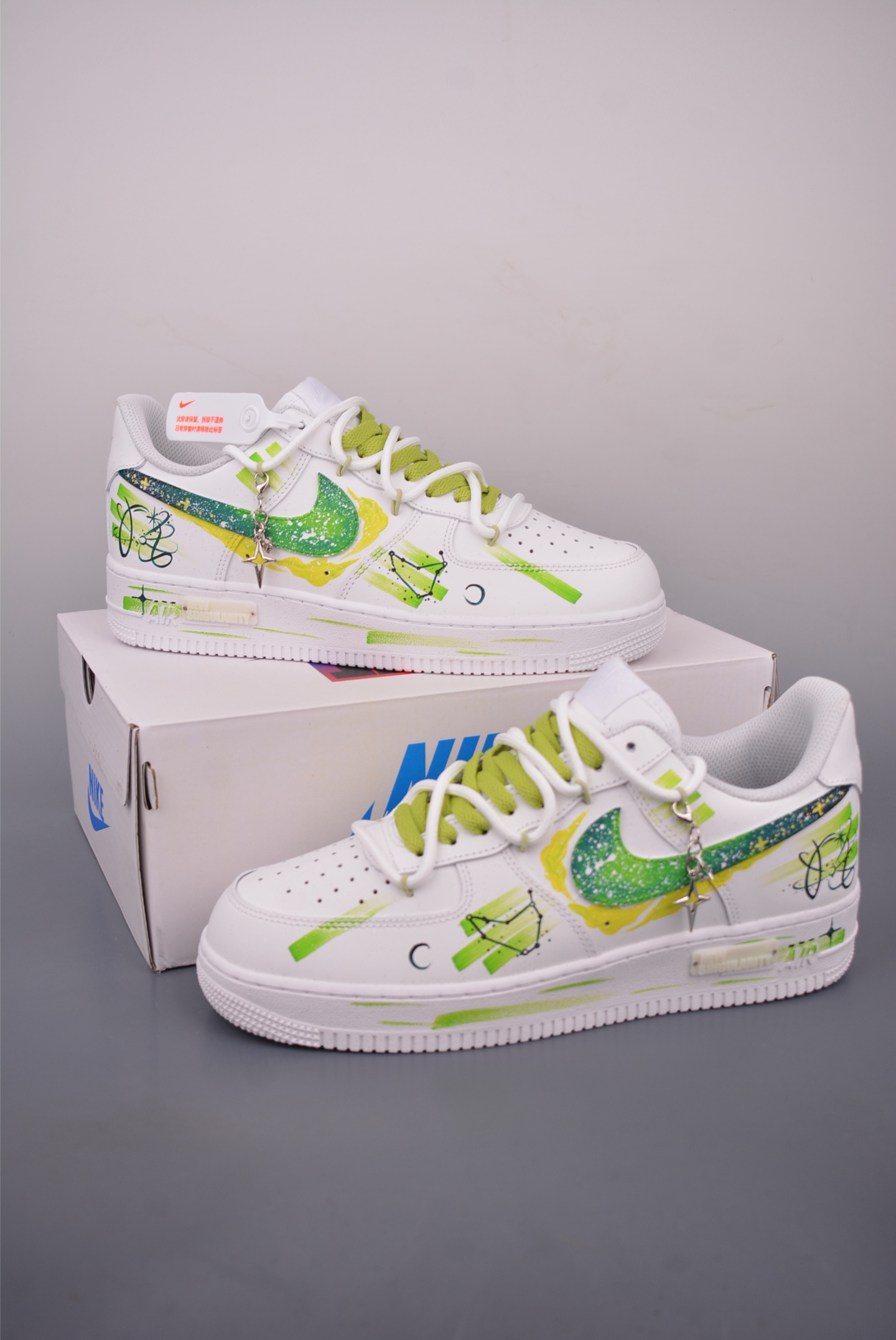 Nike Air Force 1 Low Custom "Zodiac" Edition Men's Sneakers 5 i1759187750294 2166 0 4