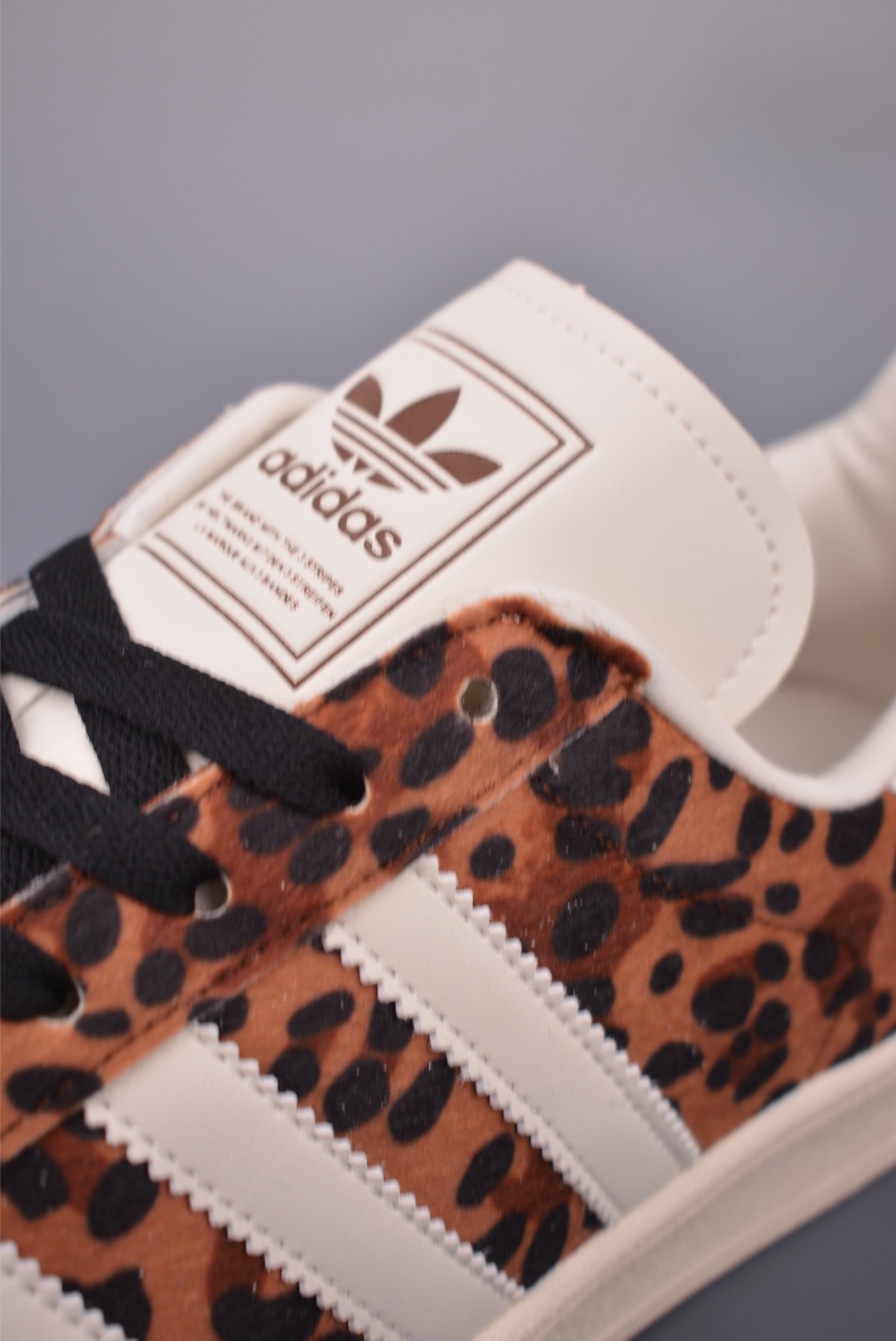 Adidas Originals Superstar Leopard Print Leather Upper Casual Sneakers 8 i1759233782883 3201 0 6