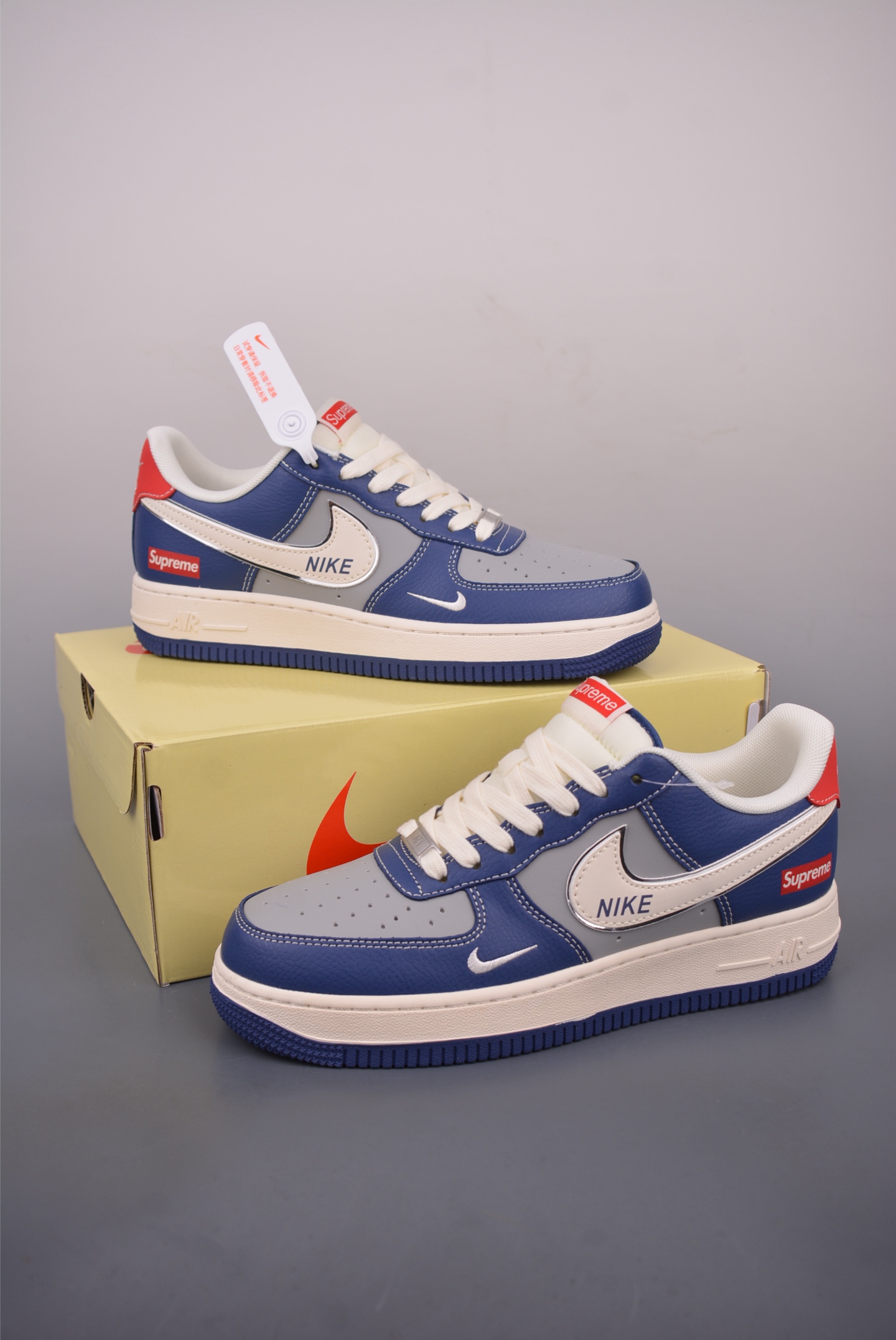 Nike Air Force 1 Low Supreme Collab,Original Version,Comfortable Sneakers 6 i1759258685039 4628 0 4