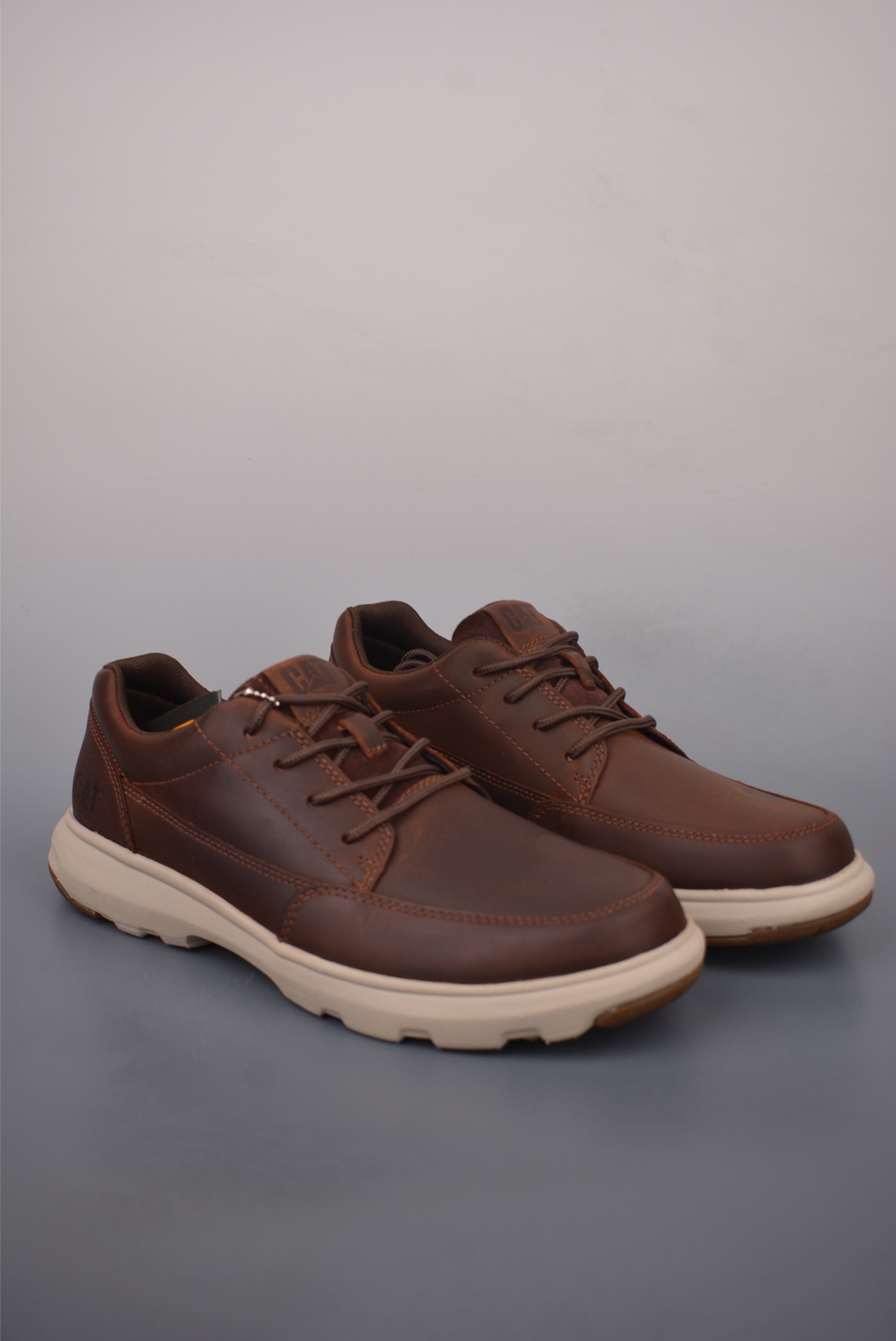 CAT Men's Leather Casual Low-Top Oxford Shoes Comfortable Classic Style 1 i1759269863411 8285 0 0