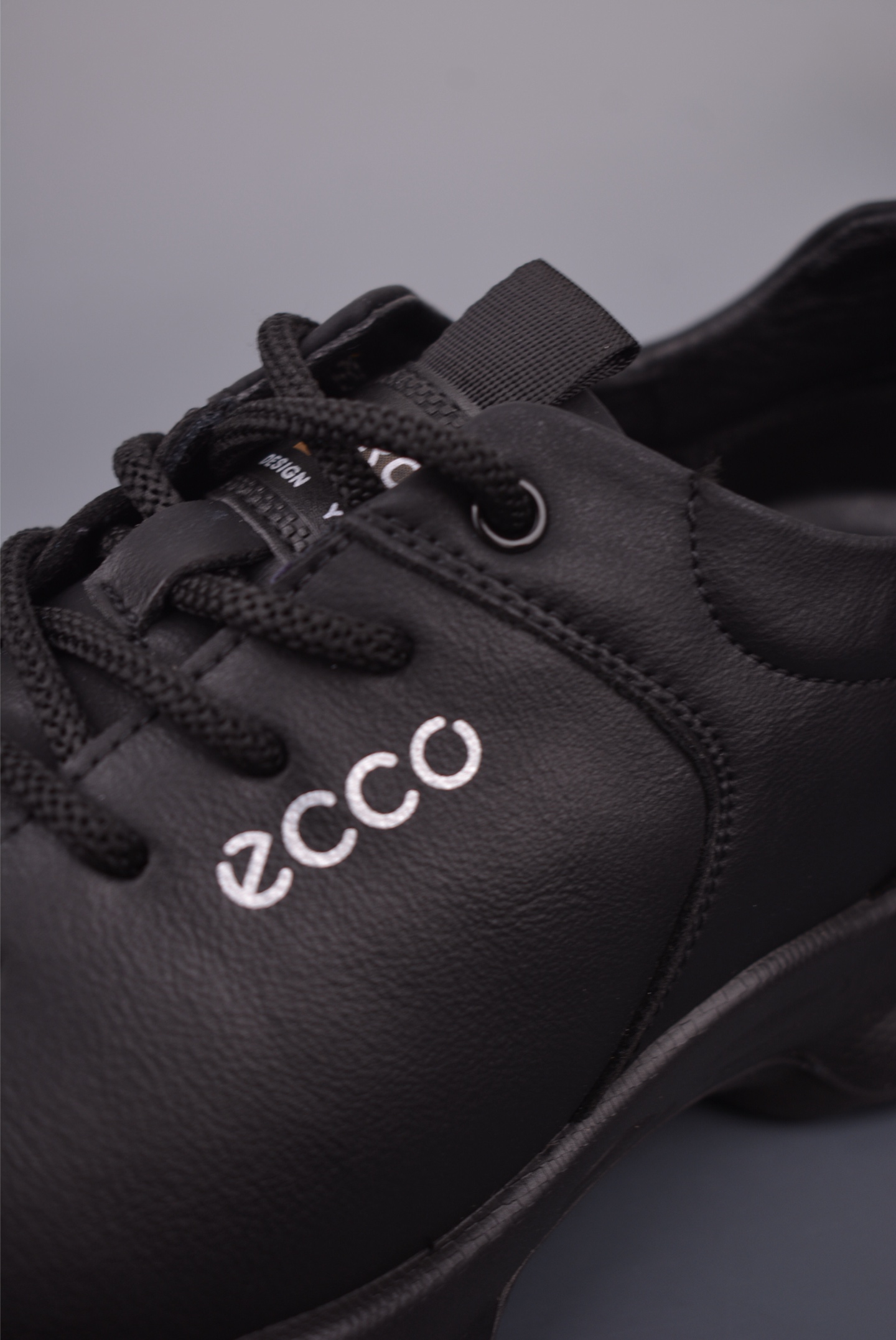 Ecco Men's 2025 Black Leather Sneakers Lightweight Street Style Shoes 8 i1759269969601 2864 0 6