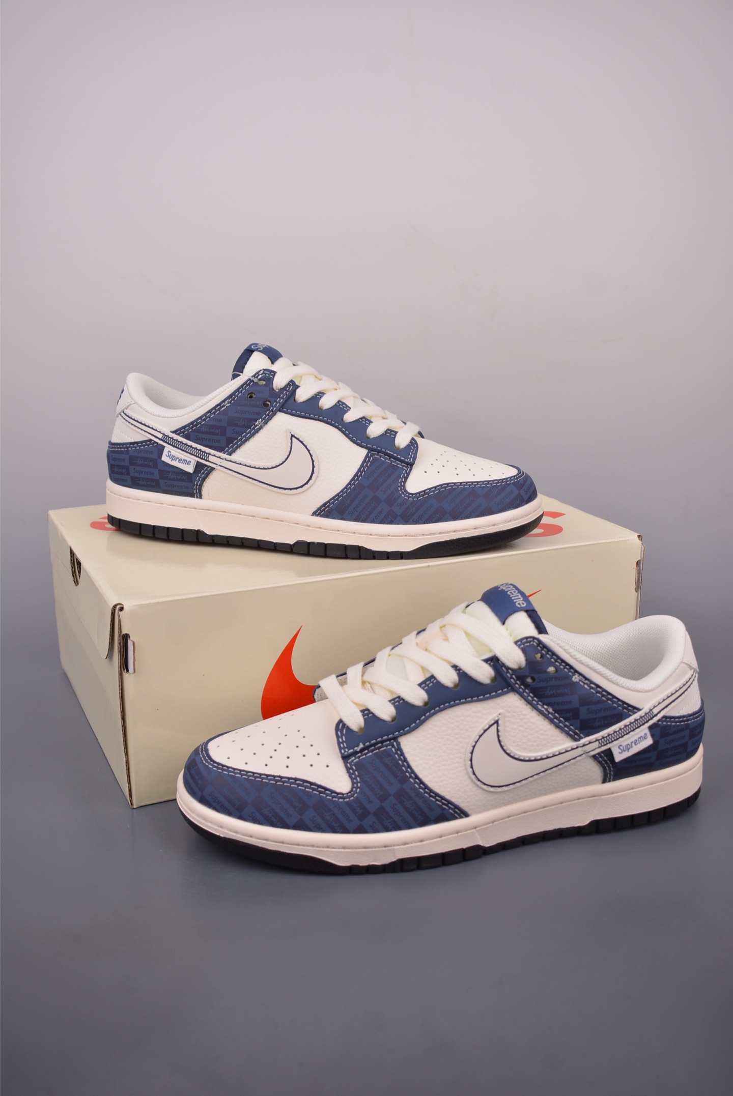 Nike Dunk Low Supreme Stars Mean Green (DJ0318-200) Fashion Sneakers 2 i1759270269777 4592 0 1