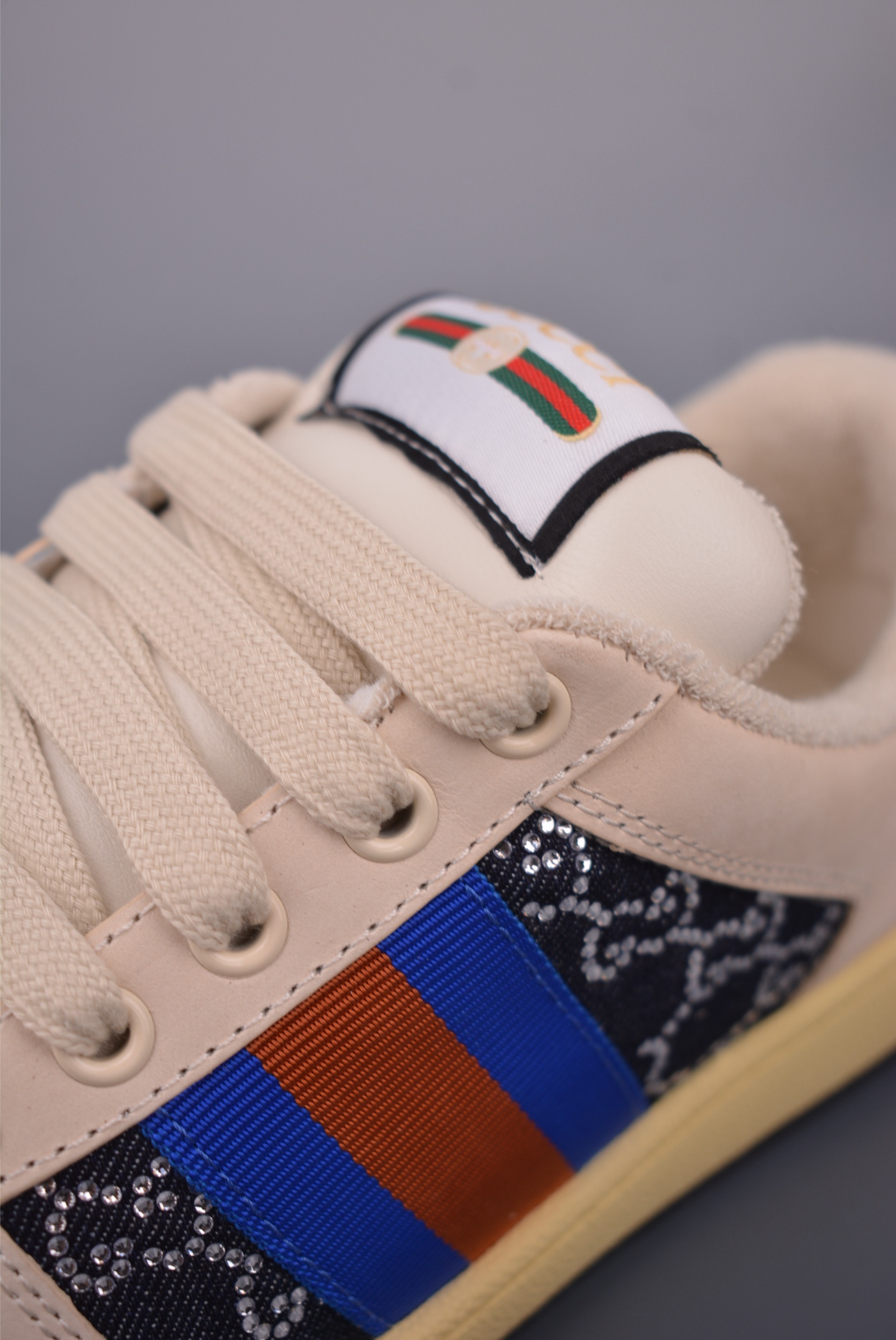 Gucci Screener Leather Sneakers with Enamel Detail - Distressed Finish 8 i1759277756138 7495 0 6