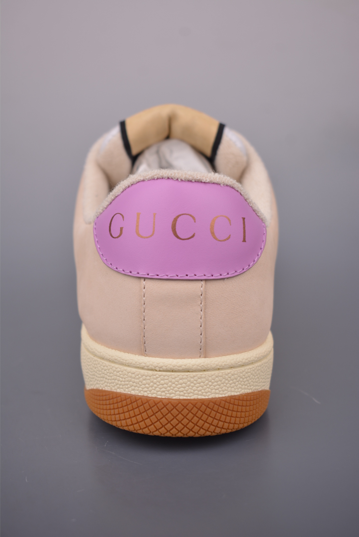 Gucci Screener Sneaker Beige/Green Leather, Women's Fashion Sneakers Shoes 5 i1759277890156 4164 0 3