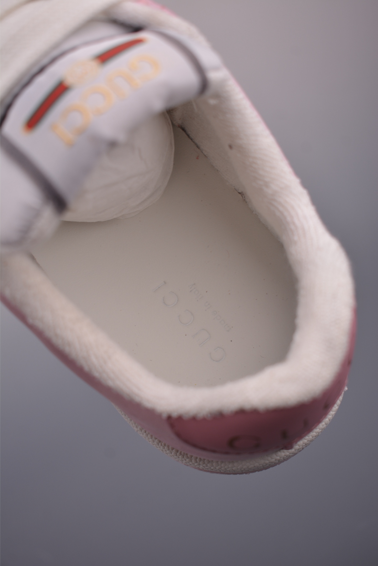 Gucci Screener Sneakers - Pink Leather, Iconic Stripes, and Vintage Charm 10 i1759278029716 5862 0 8