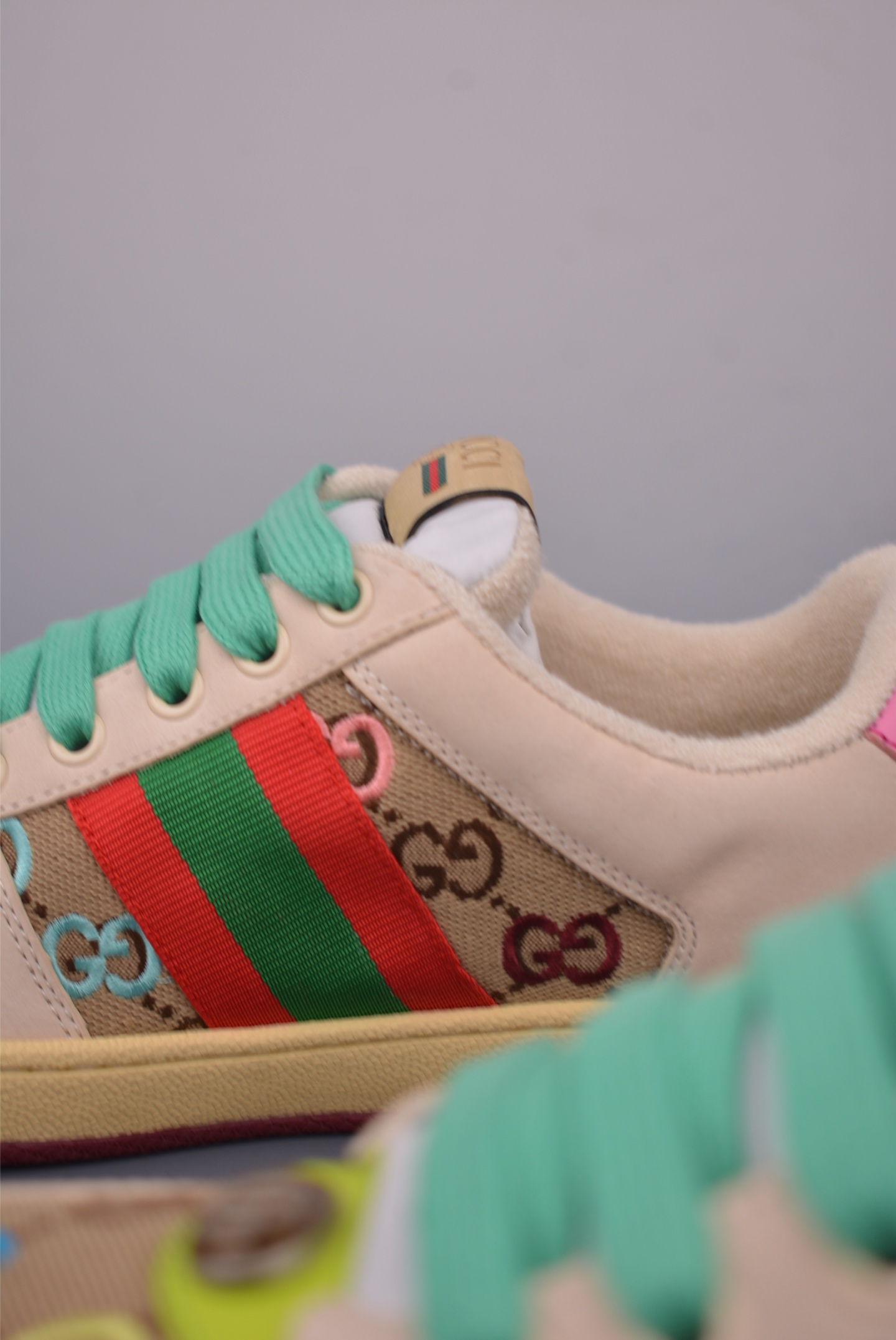 Gucci Screener Leather Sneakers - Distressed Design & Iconic Gucci Detailing 8 i1759282057035 2923 0 7