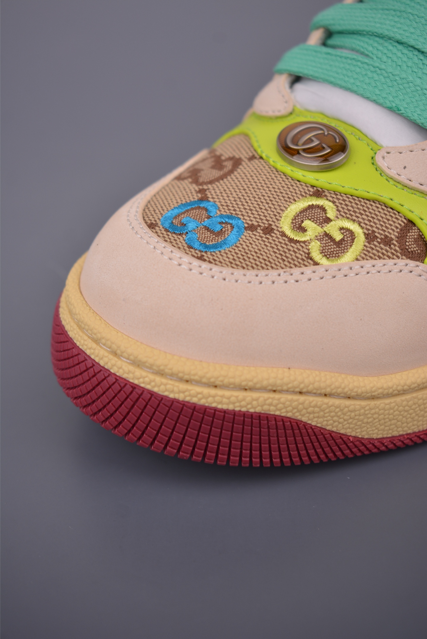 Gucci Screener Leather Sneakers - Distressed Design & Iconic Gucci Detailing 6 i1759282057044 1735 0 5