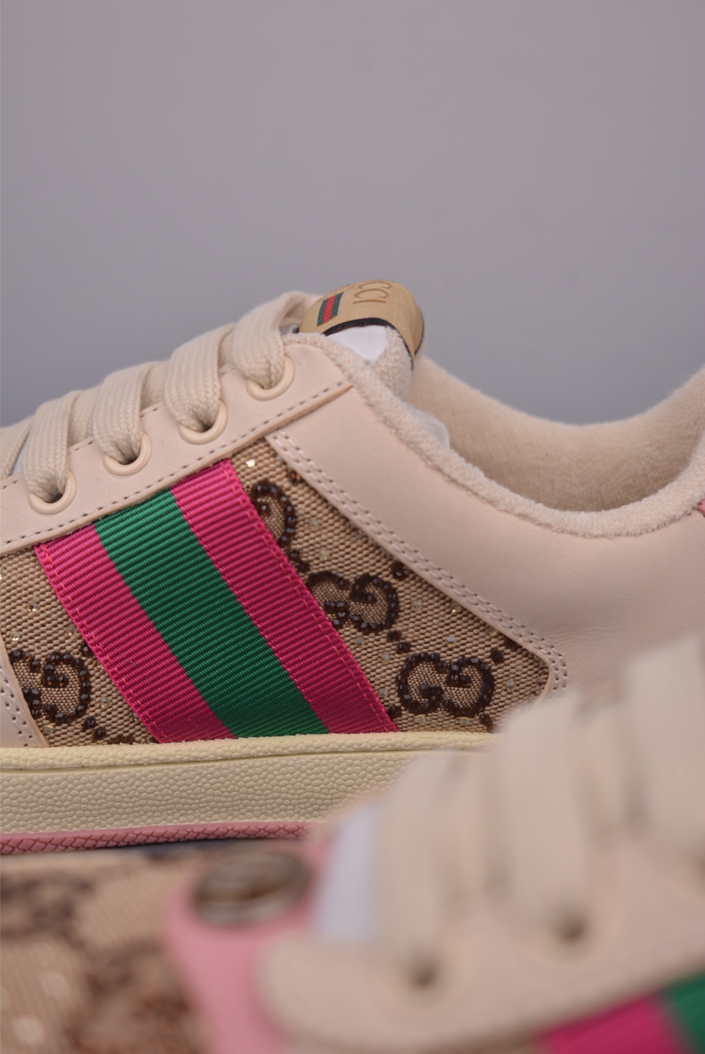 Gucci Screener Sneakers - Distressed Leather, Iconic Design, and Comfortable Fit 8 i1759282387729 1626 0 7
