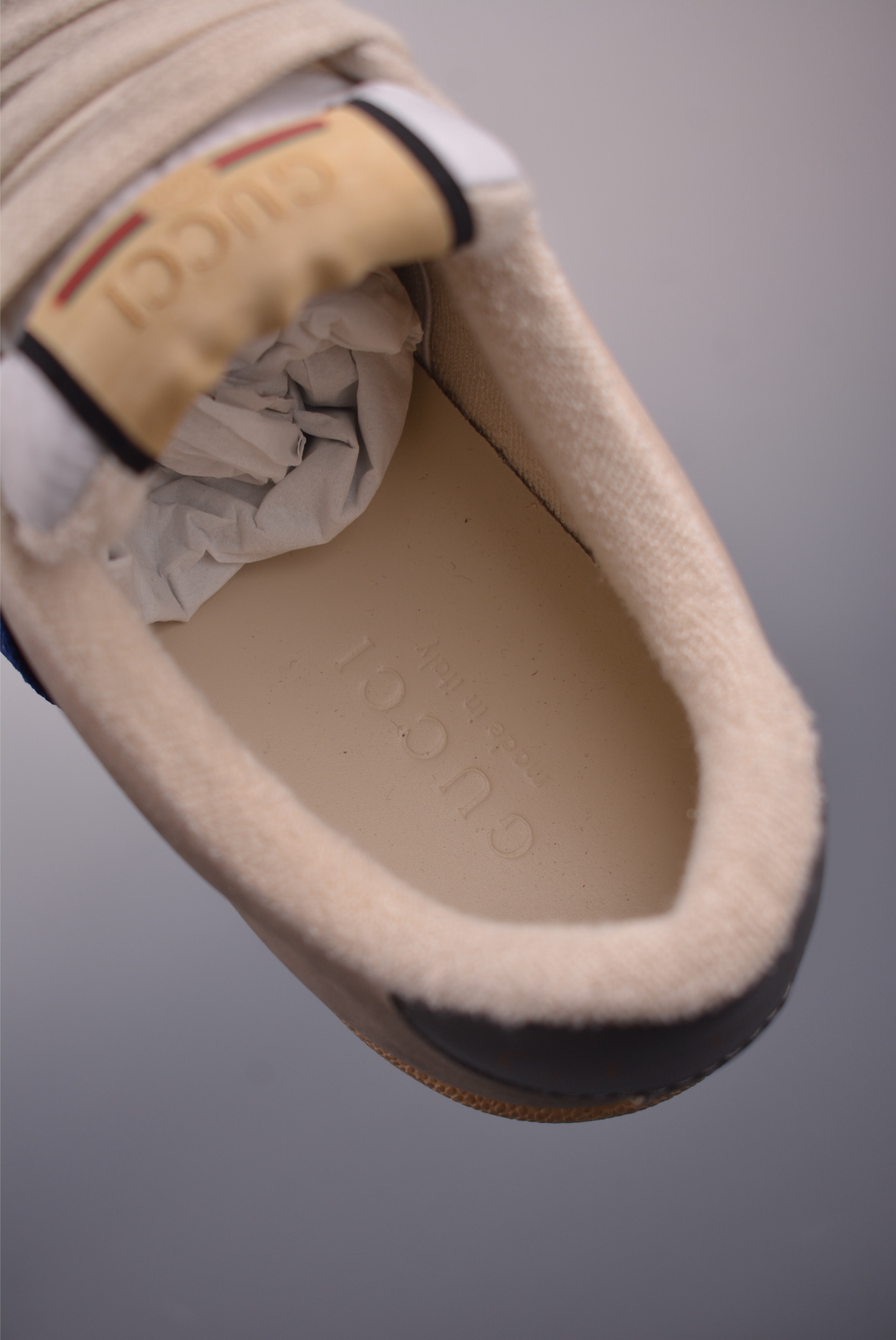 Gucci Screener Leather Sneaker with Enamel Double G - Distressed Finish 10 i1759283021037 3943 0 8