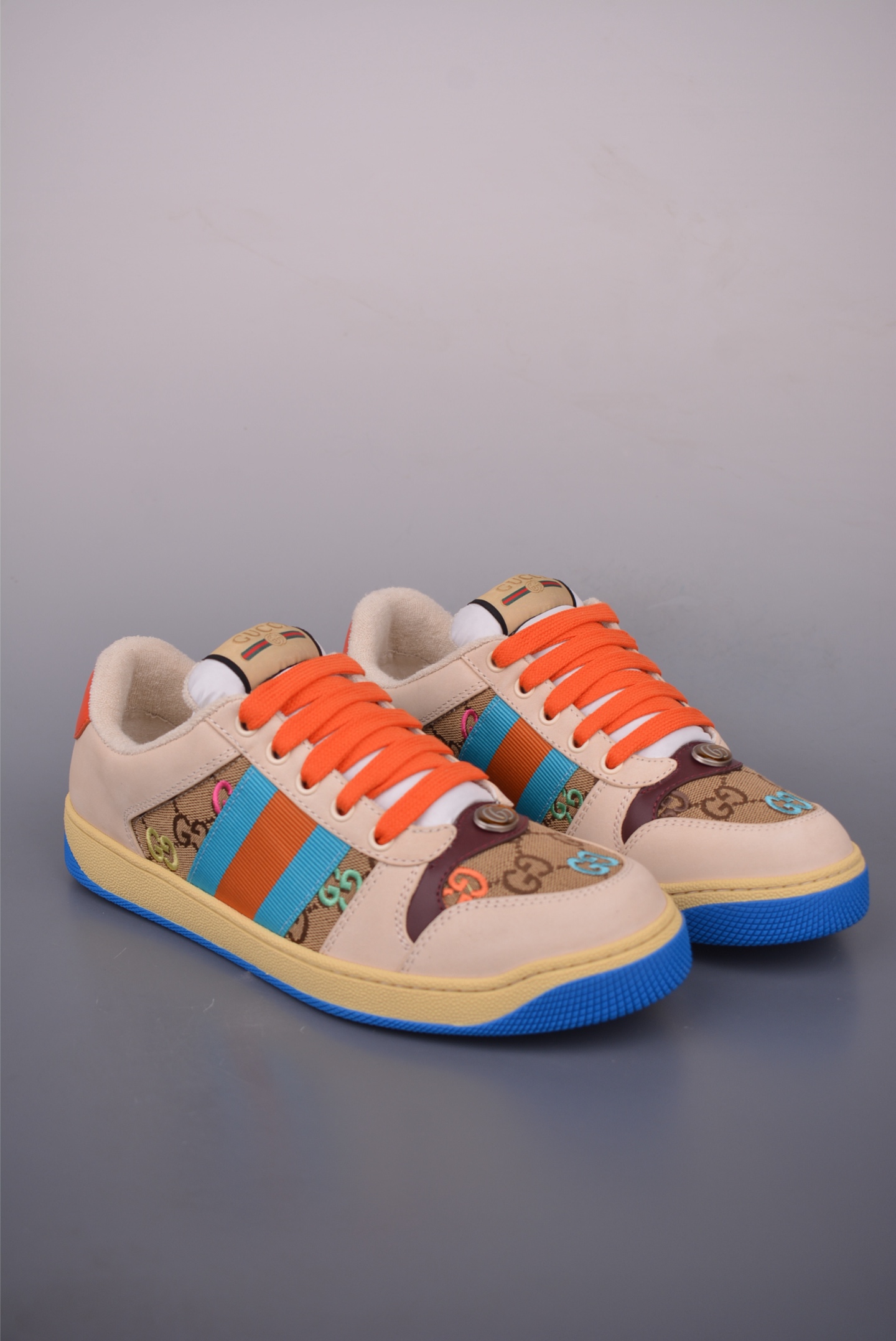 Gucci Screener Sneaker: Distressed Leather, Iconic Design, and Comfort 2 i1759283089497 3102 0 0