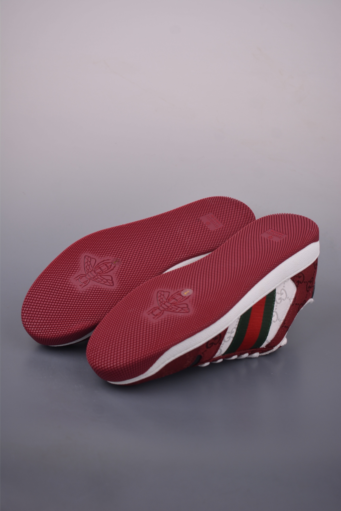 Gucci Screener Leather Sneakers - Burgundy and White, Iconic Style 3 i1759283769020 357 0 2