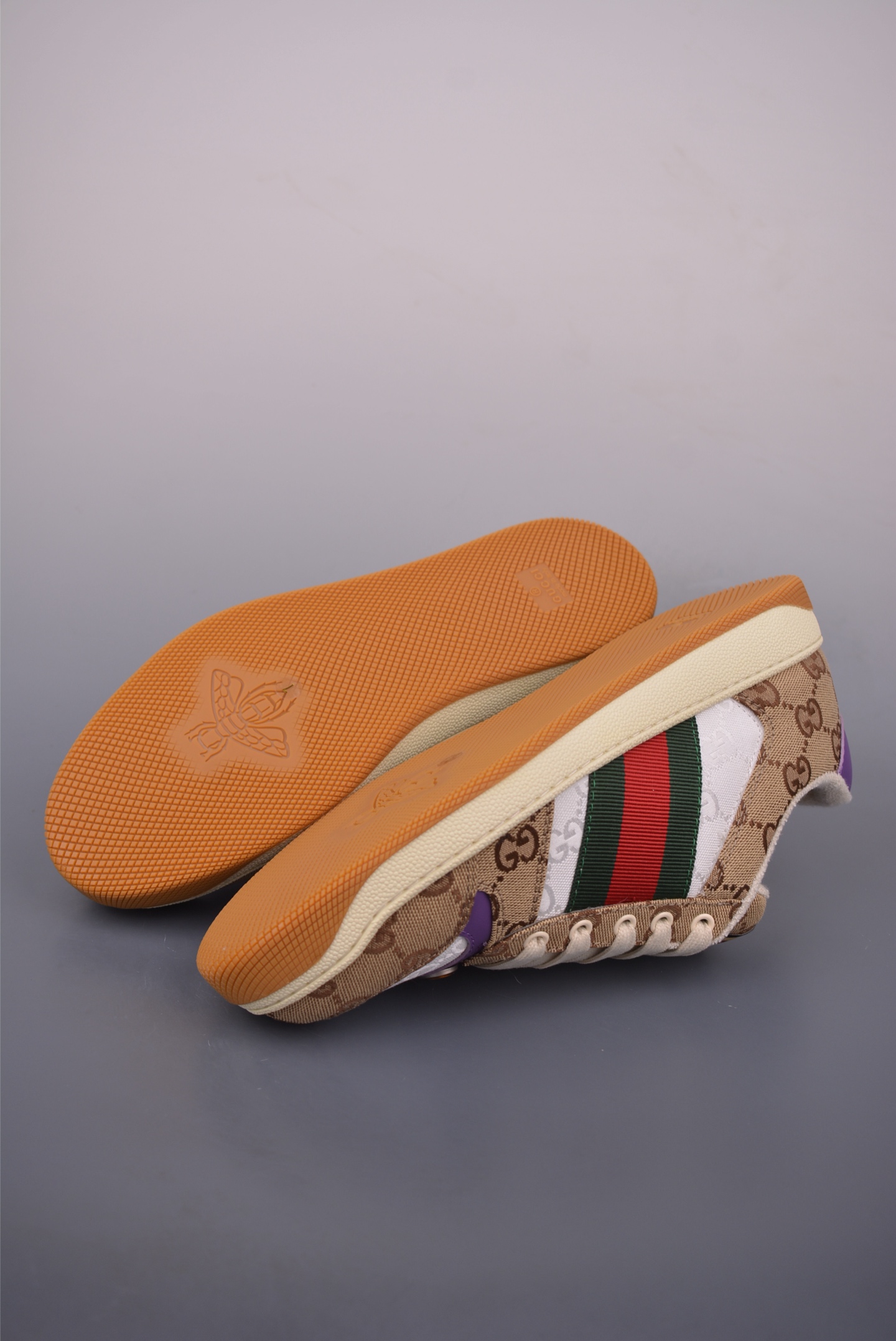 Gucci Screener Sneakers, Distressed Leather Trim with Vintage Inspired Design 4 i1759283841347 7432 0 2