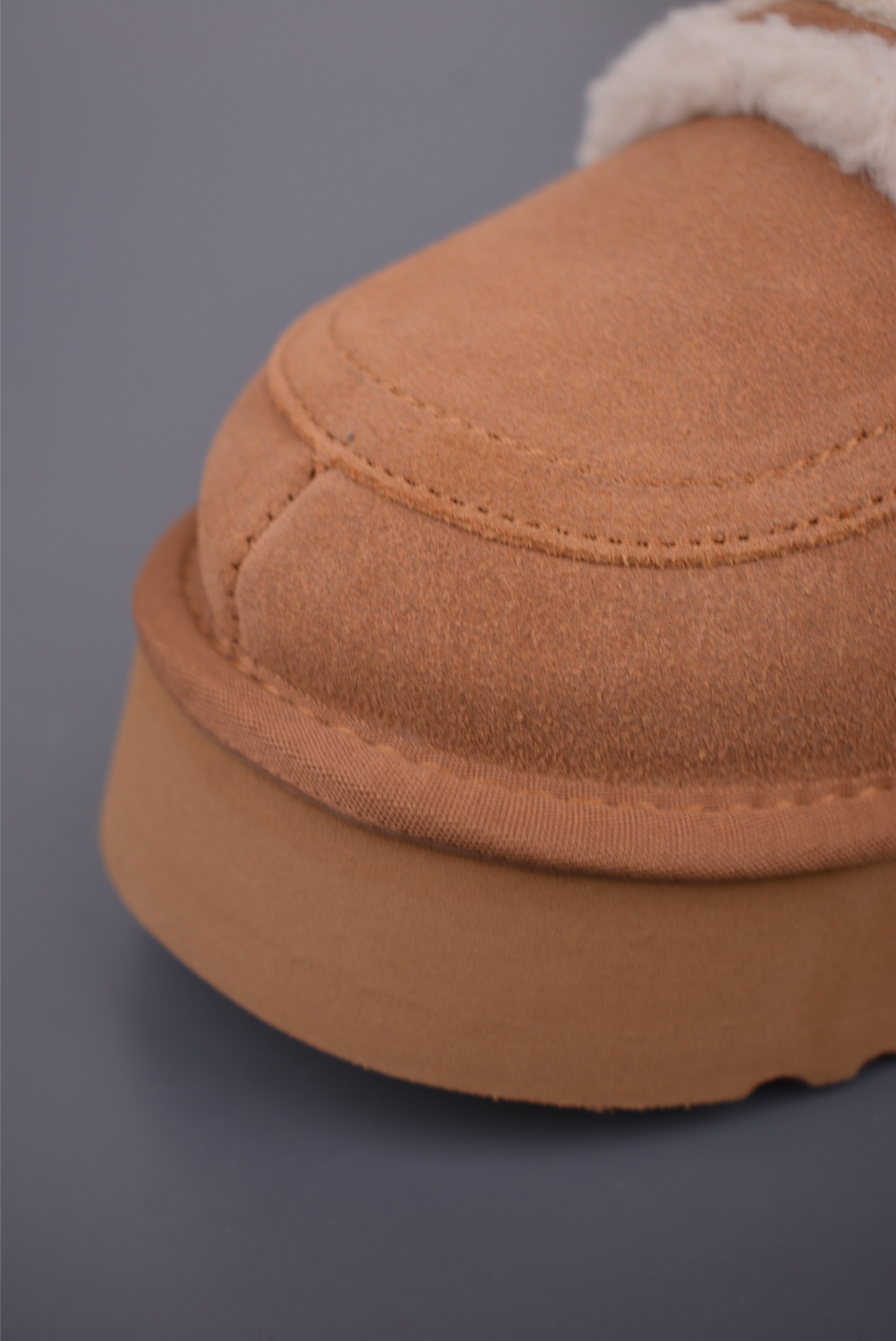 200 UGG 小胖丁系列加厚款 穆勒风包头5CM半拖鞋 民族风秋冬雪地靴 9241