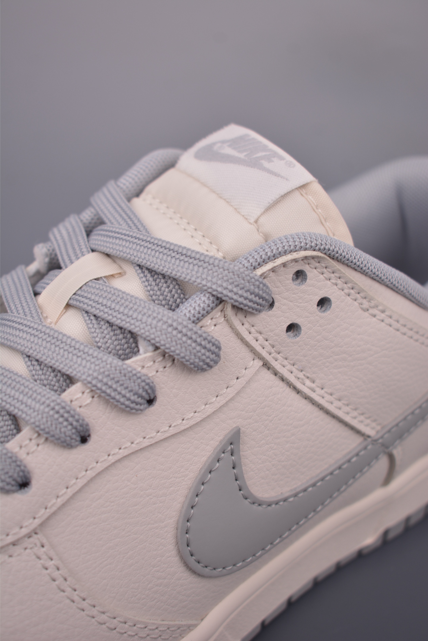 Nike SB Dunk Low Grey and White Premium Leather Sneakers - Size 40-46 8 i1759623235226 2659 0 6