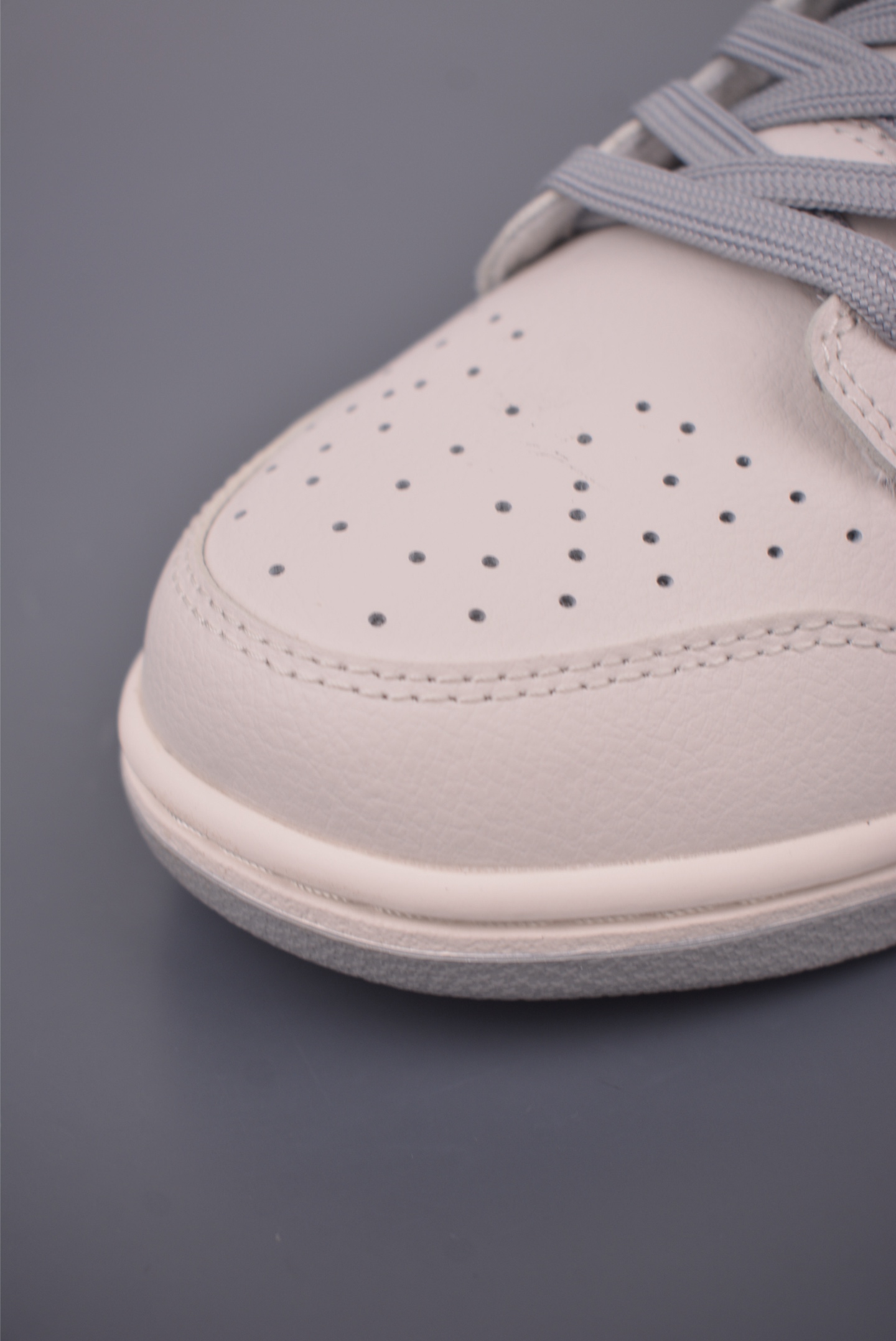 Nike SB Dunk Low Grey and White Premium Leather Sneakers - Size 40-46 7 i1759623235310 2351 0 5