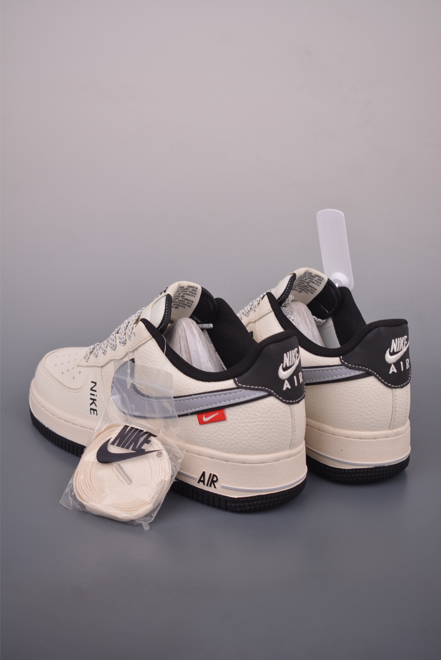 Nike Air Force 1 Low - Beige/Black, Original Design - Available Now! 3 i1759623325571 9654 0 1