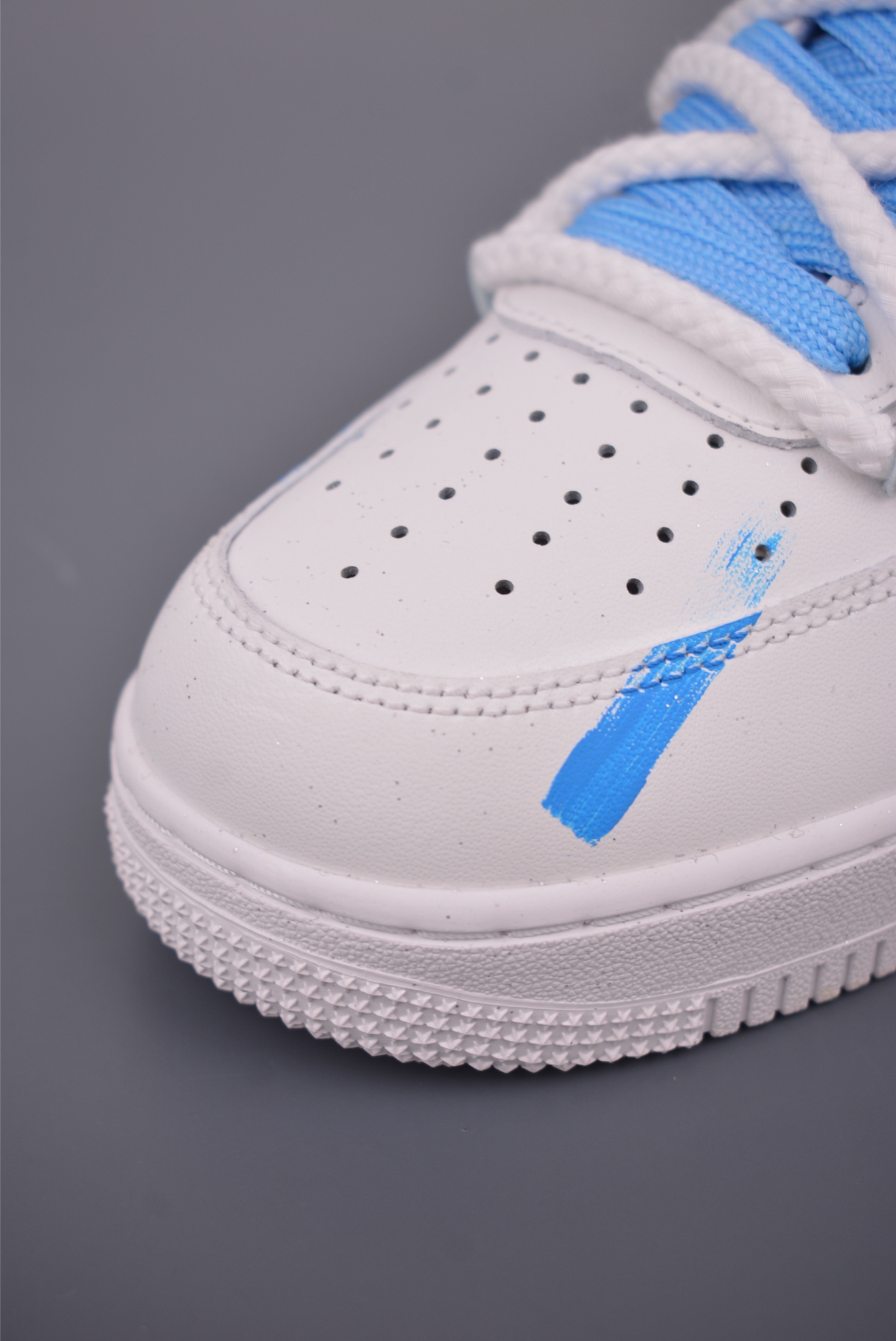 Nike Air Force 1 Low 'Zodiac' Custom White/Blue Men's Sneakers 6 i1759623944823 7865 0 5