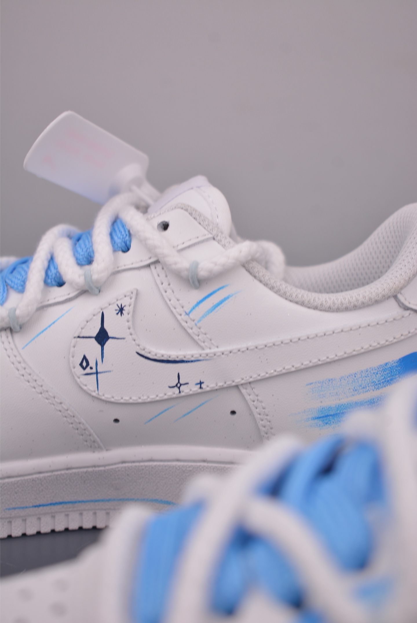 Nike Air Force 1 Low 'Zodiac' Custom White/Blue Men's Sneakers 8 i1759623946582 4766 0 7