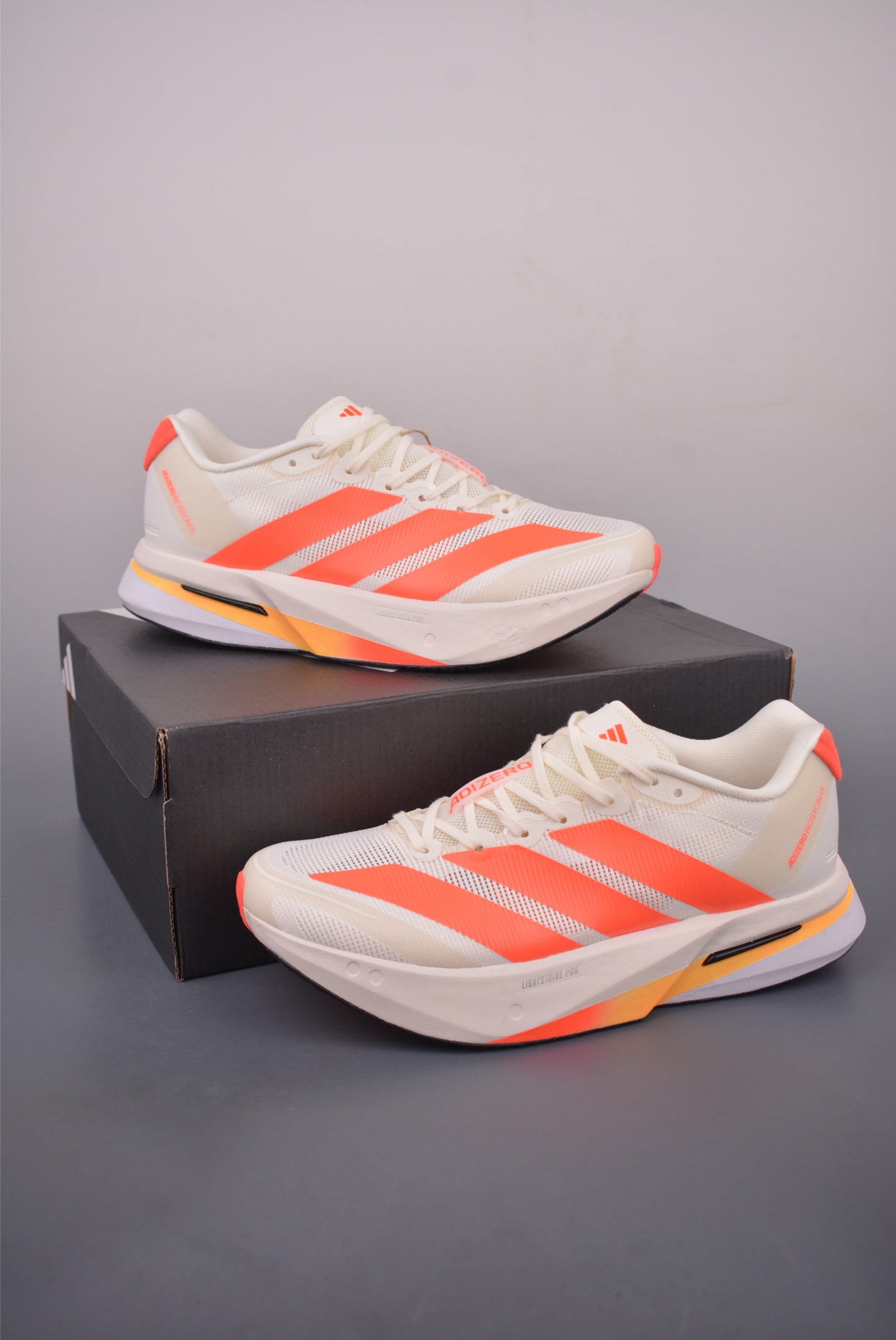Adidas Adizero Boston 13: M Foam, Full Carbon Plate, Cushioned Running Shoes 6 i1759624011581 7368 0 4