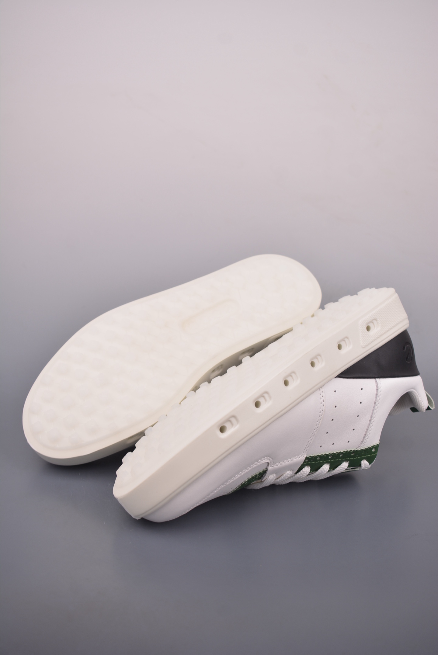 Ecco Men's Biom Lightweight Leather Sneakers - White & Green, Sizes 39-44 4 i1759624453961 6995 0 2