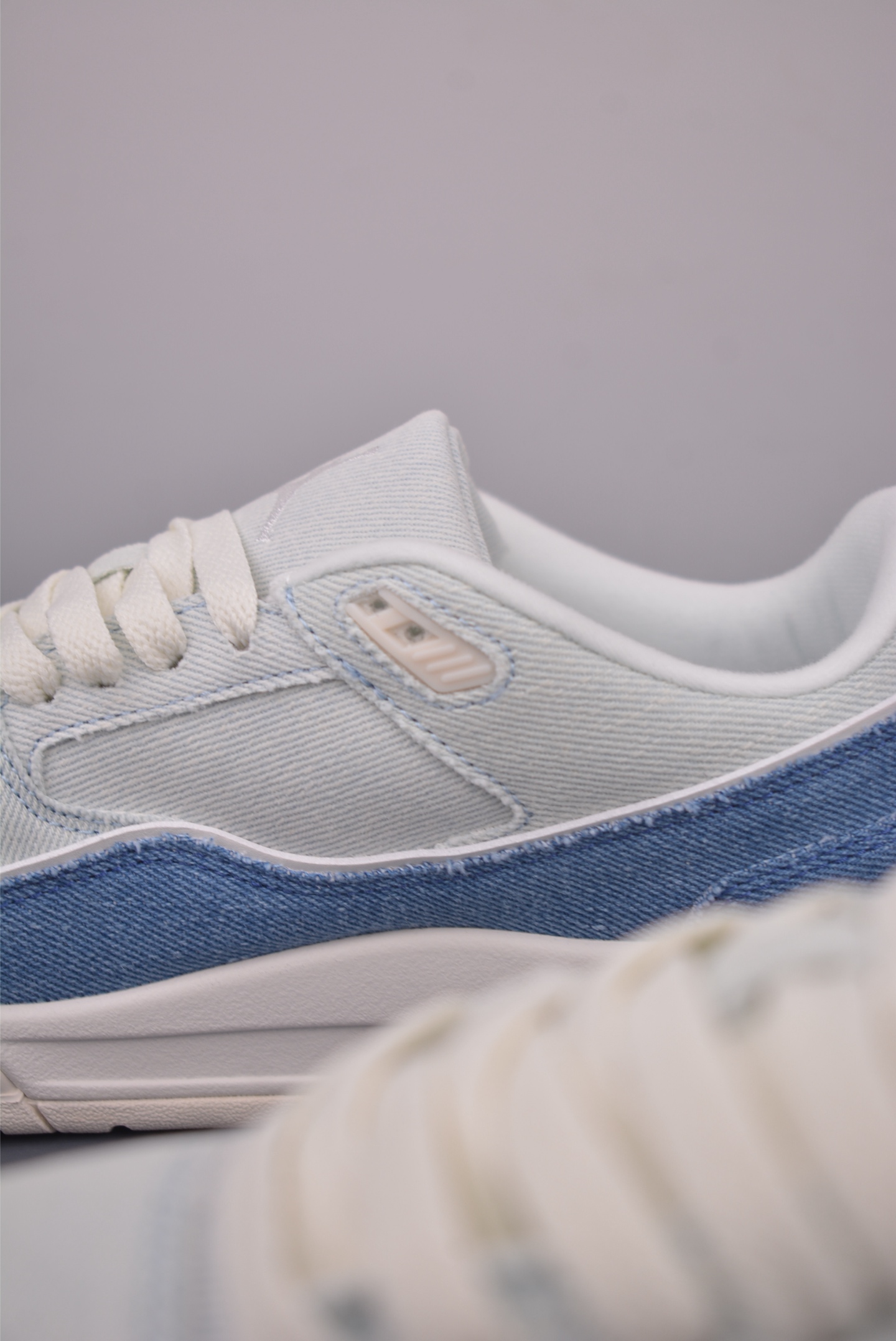 Air Jordan Flight Court Low-Top Retro Basketball Shoes - Light Blue Denim 9 i1759624732078 2048 0 7
