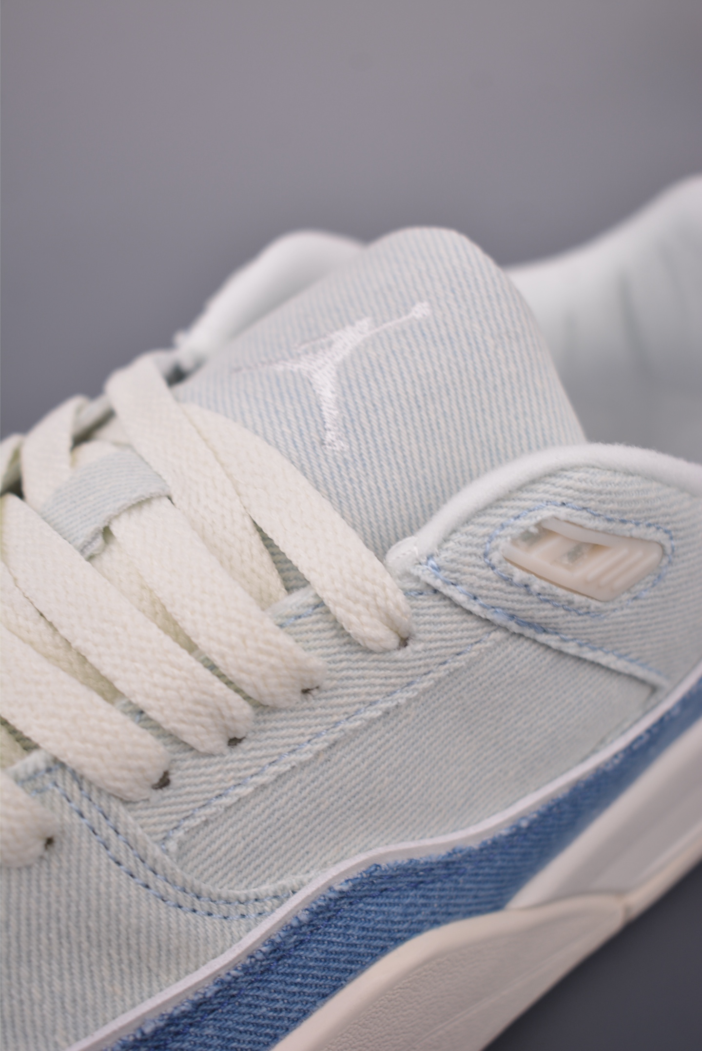 Air Jordan Flight Court Low-Top Retro Basketball Shoes - Light Blue Denim 8 i1759624732085 8914 0 6