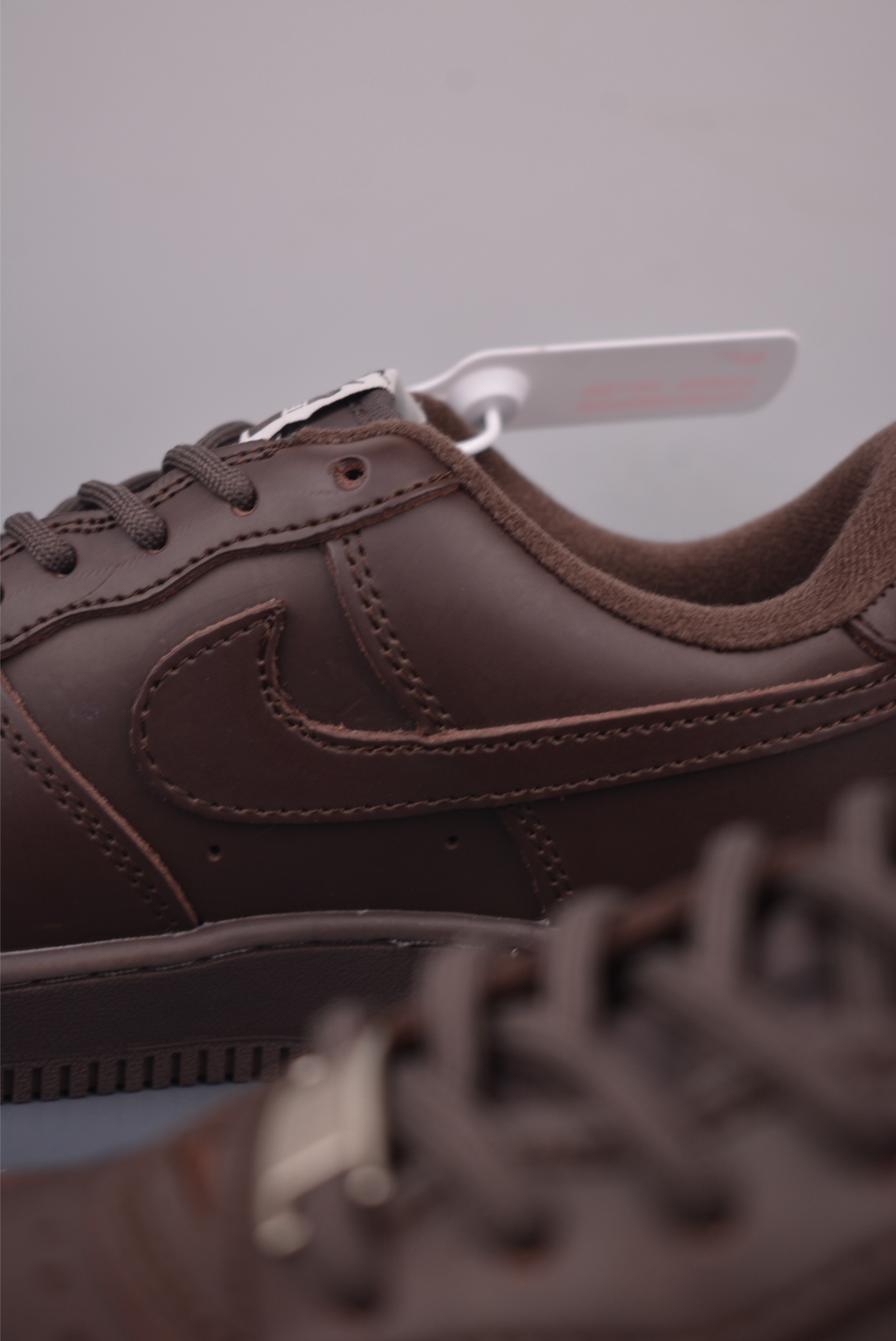 Nike Air Force 1 Low Brown Leather Sneakers with Supreme Detail -CU9225 9 i1759624818225 5833 0 7