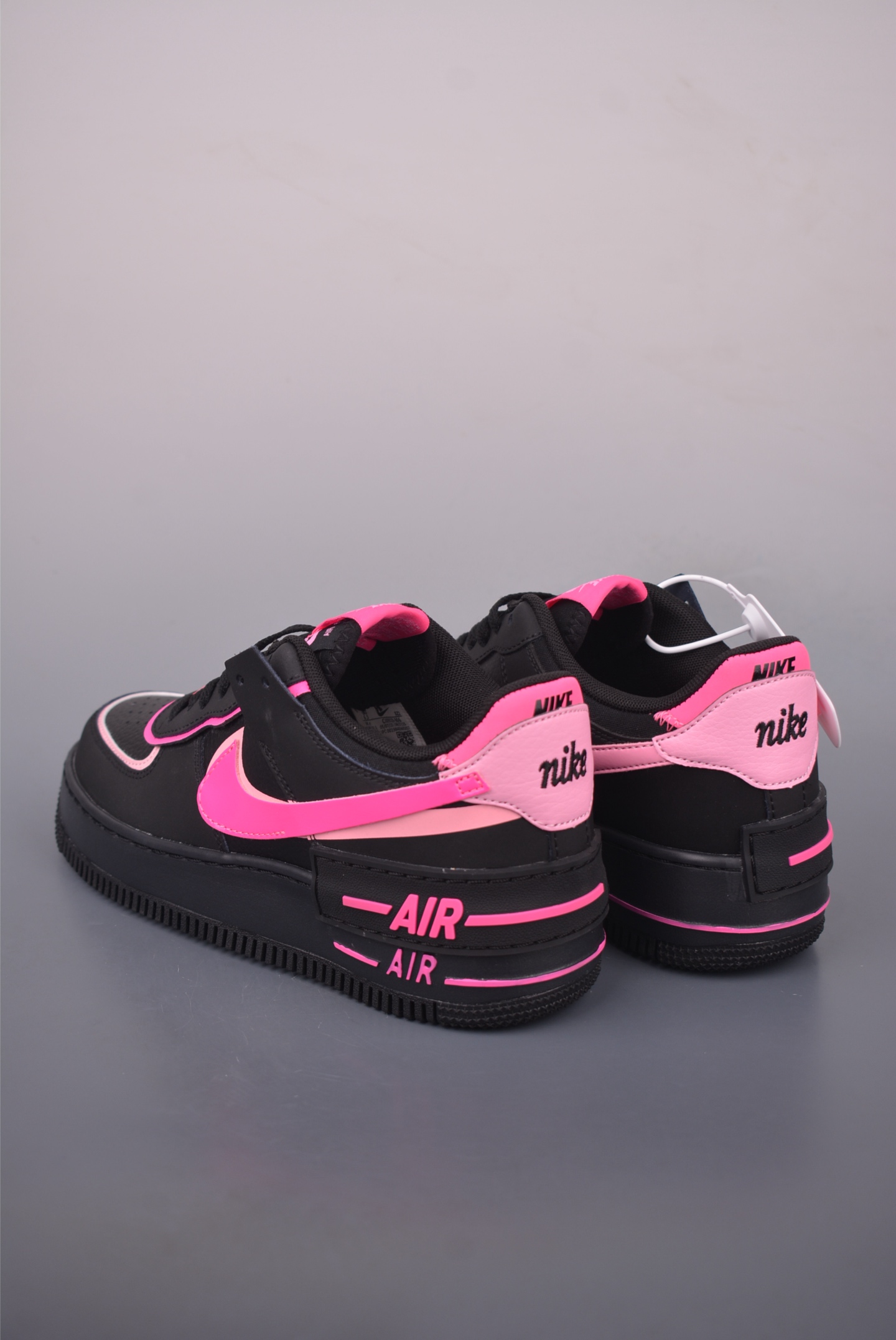 Nike Air Force 1 Low Macaron: Black & Pink, Women's Fashion Sneakers 3 i1759624856478 1529 0 1