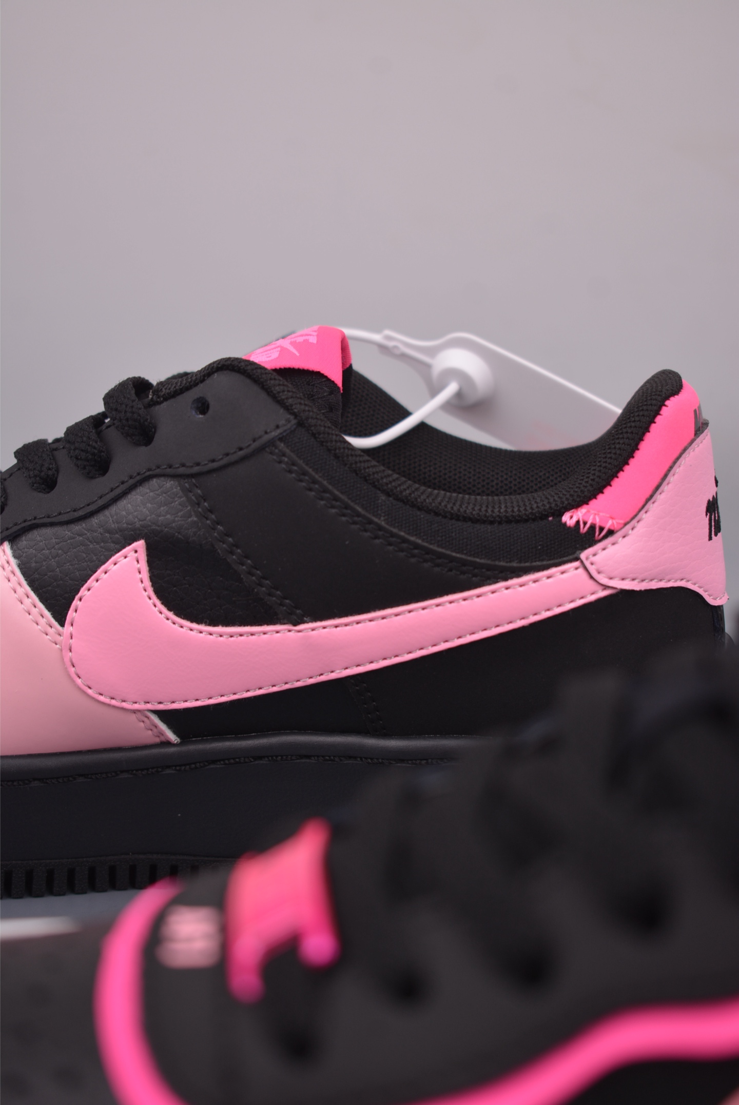 Nike Air Force 1 Low Macaron: Black & Pink, Women's Fashion Sneakers 9 i1759624858393 6993 0 7