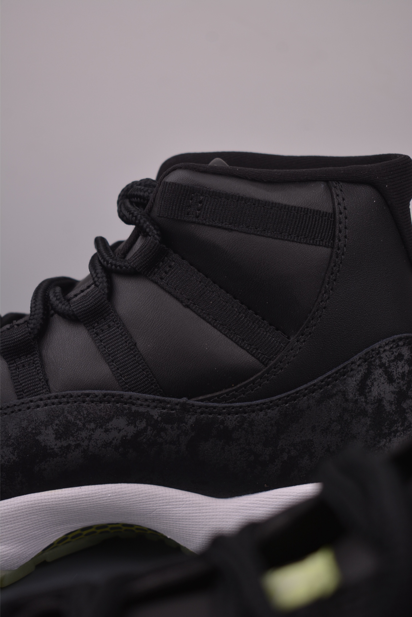 360 Air Jordan 11 Retro 纯原版本 AJ11 高帮复刻夜光迷彩黑 IB1378-001