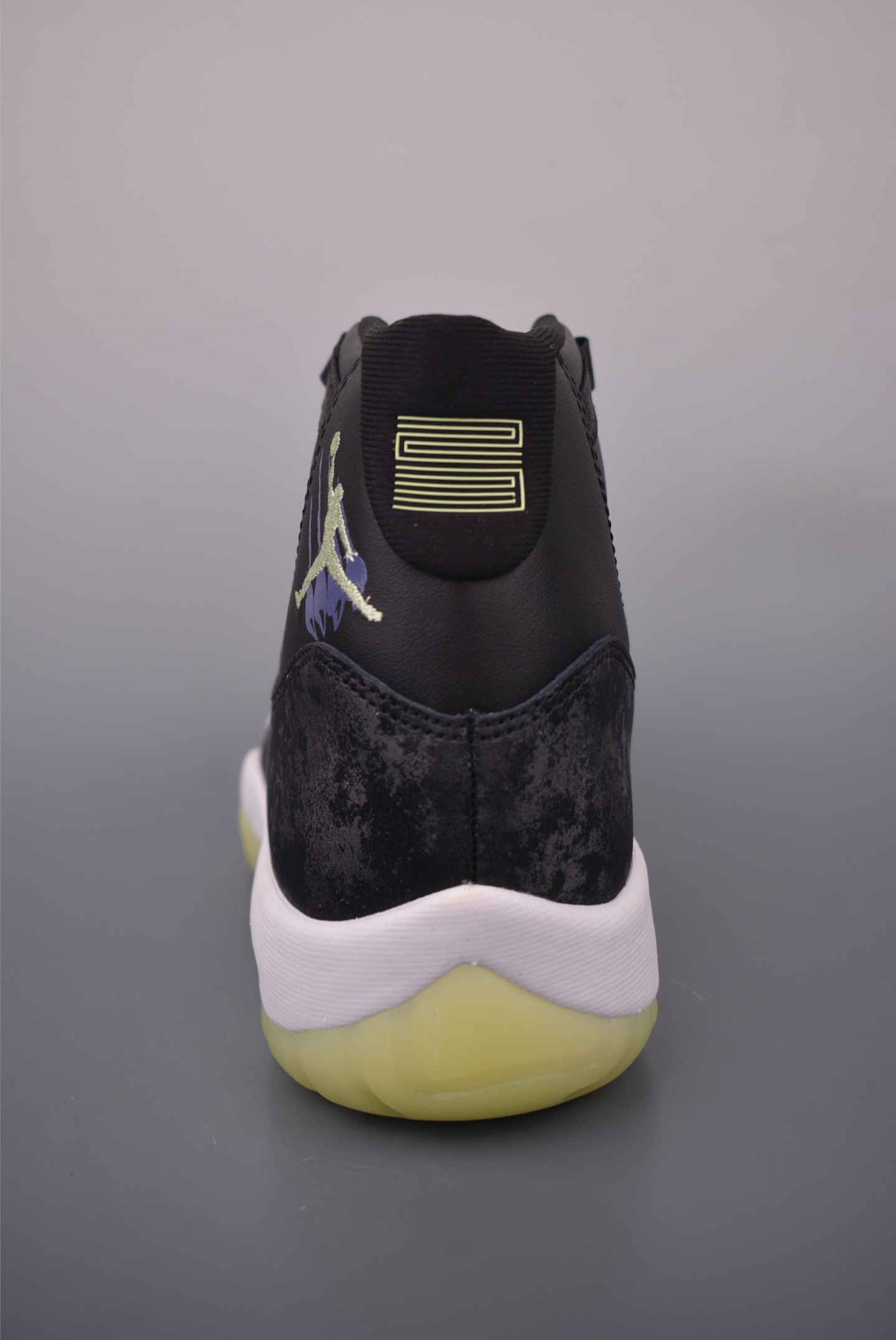 360 Air Jordan 11 Retro 纯原版本 AJ11 高帮复刻夜光迷彩黑 IB1378-001