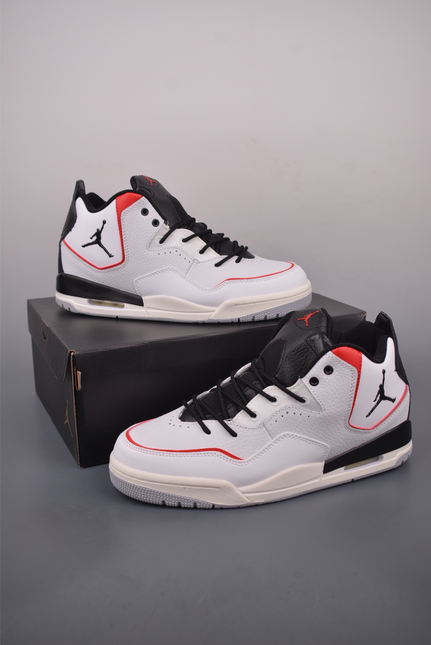 Air Jordan Courtside 23 White/Black/Red Leather Basketball Shoes for Men 5 i1759705707791 9377 0 4