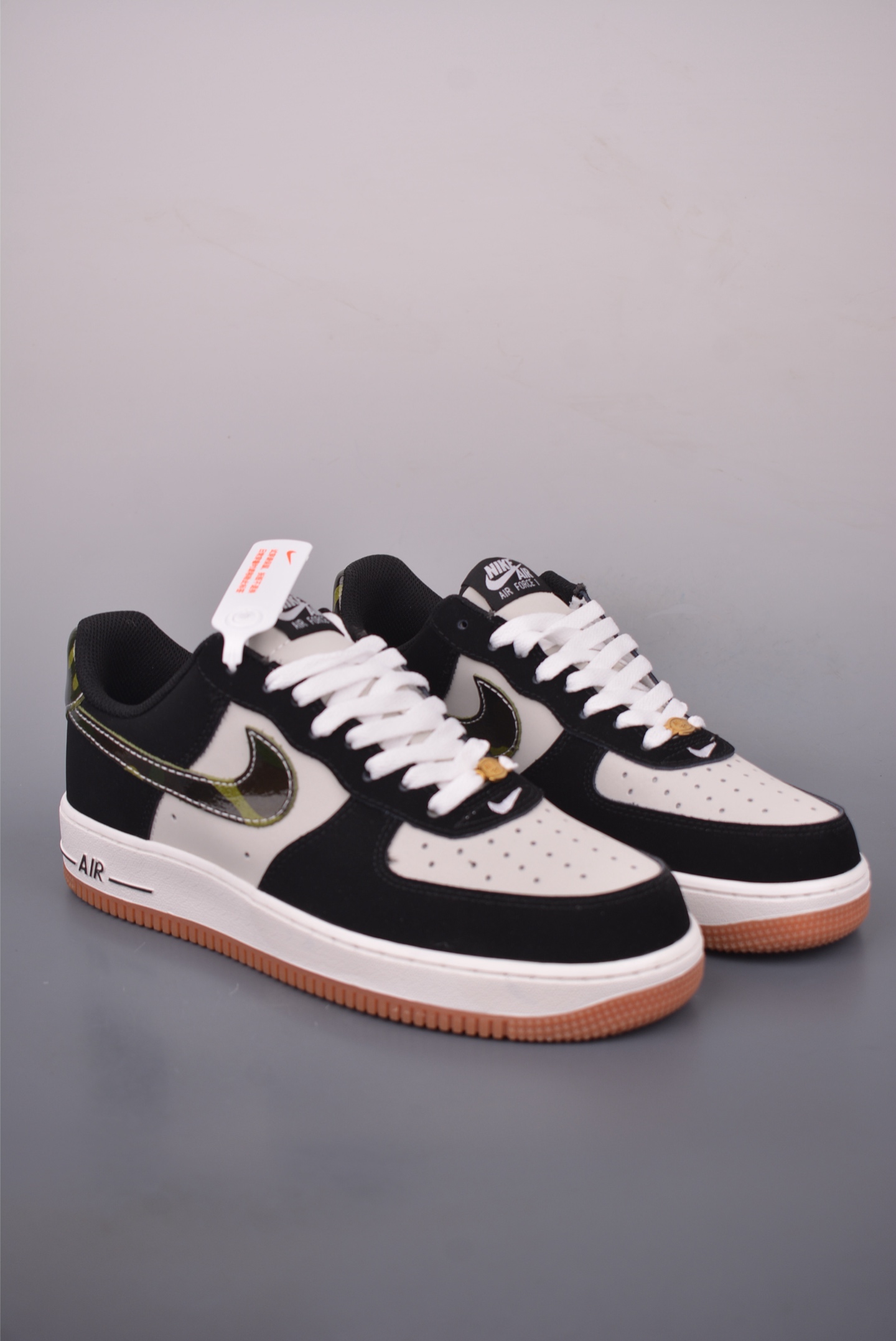 Nike Air Force 1 Low Black White Gum - Iconic Style & Comfort Shoes 2 i1759705977443 6485 0 0