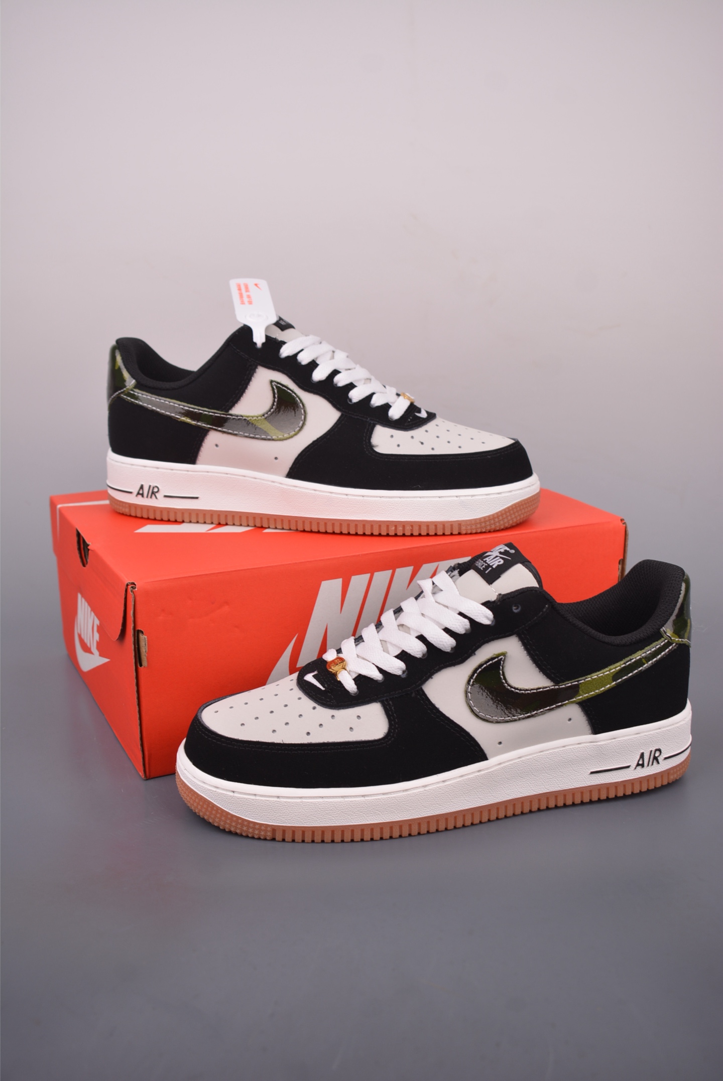 Nike Air Force 1 Low Black White Gum - Iconic Style & Comfort Shoes 6 i1759705977473 449 0 4