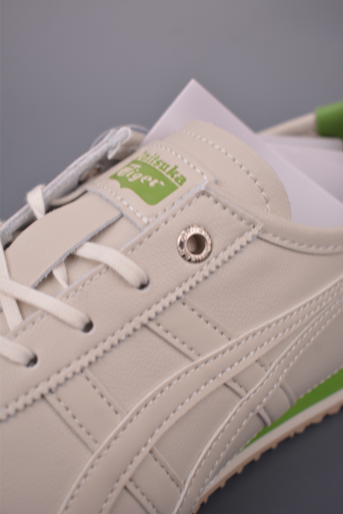 Onitsuka Tiger MEXICO 66 SD Cream/Green Leather Sneakers - Premium Quality 8 i1759706359922 5076 0 6