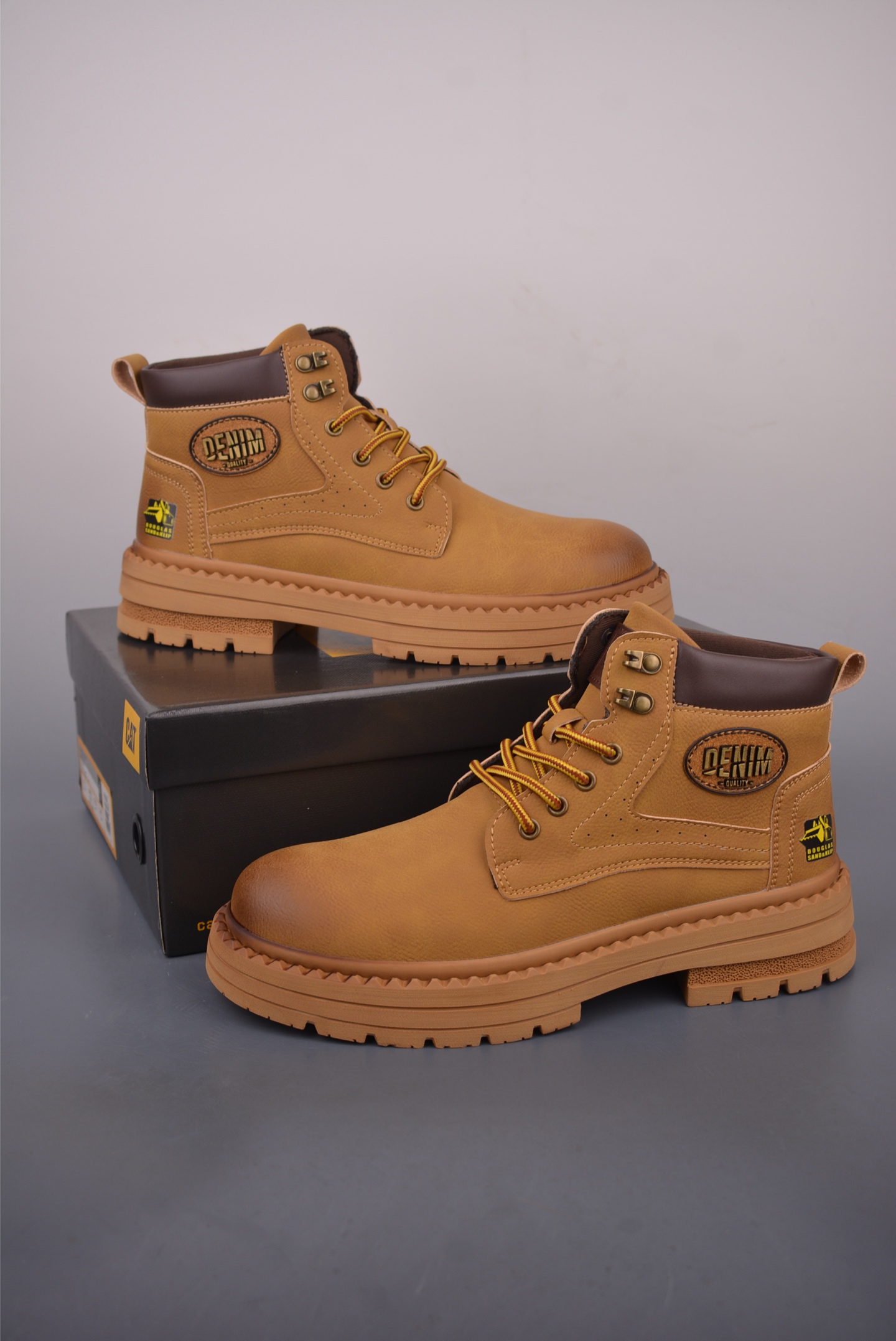 CAT Leather Ankle Boots - Goodyear Welt Construction, Durable & Comfortable 2 i1759706607190 1666 0 0