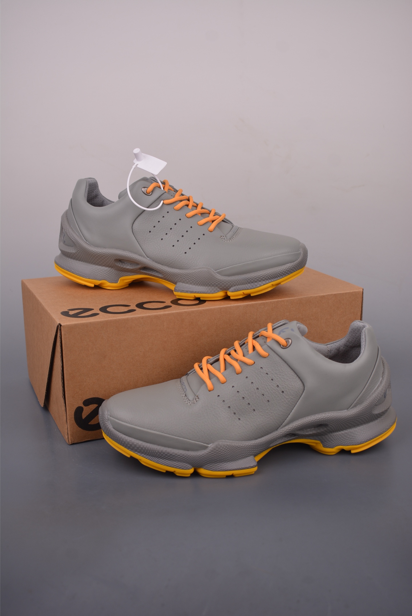 280 ECCO爱步老爹鞋男士夏季新款 全头层百搭潮流户外运动鞋 800464