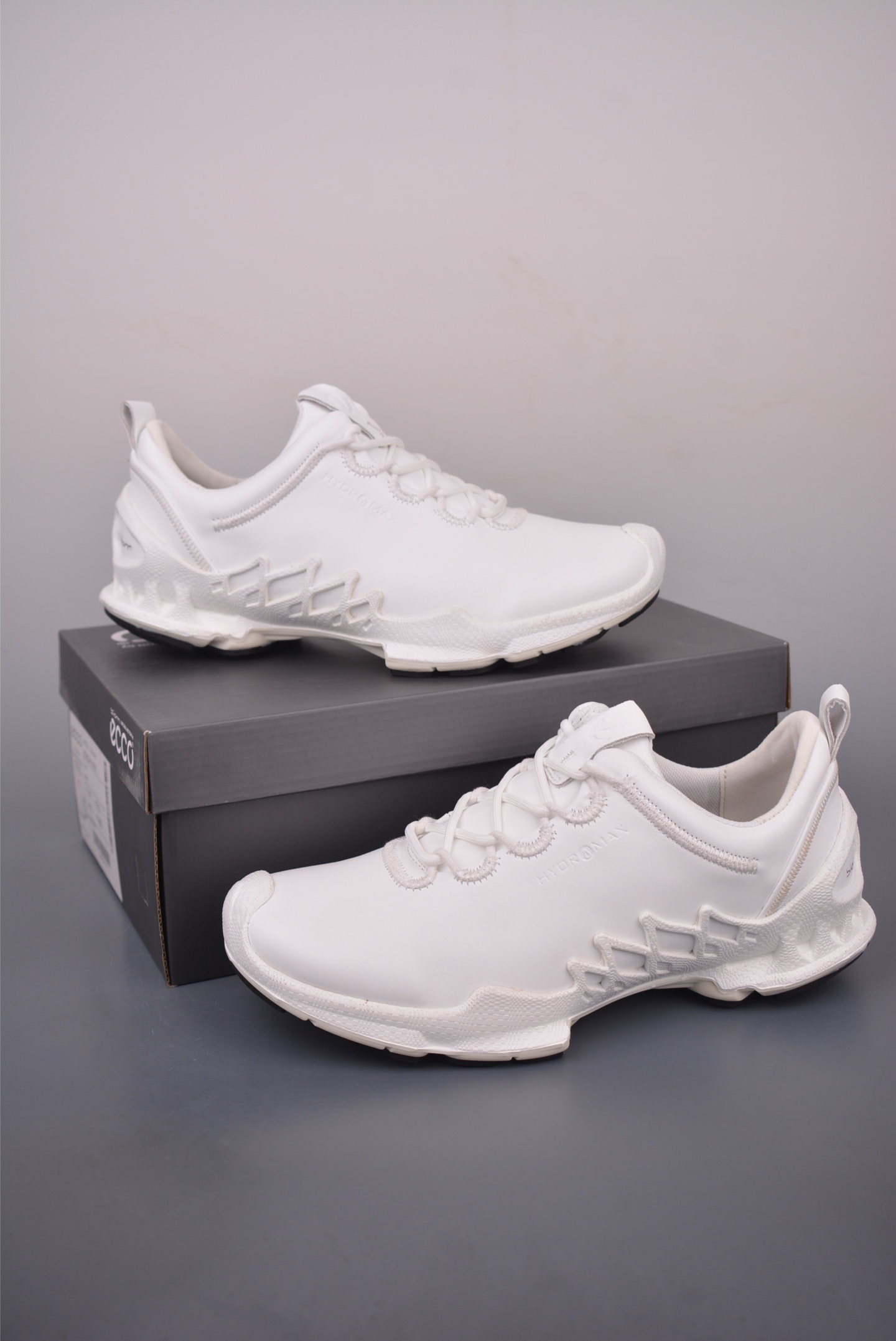 ECCO爱步老爹鞋男士夏季新款 全头层百搭潮流户外运动鞋 802824