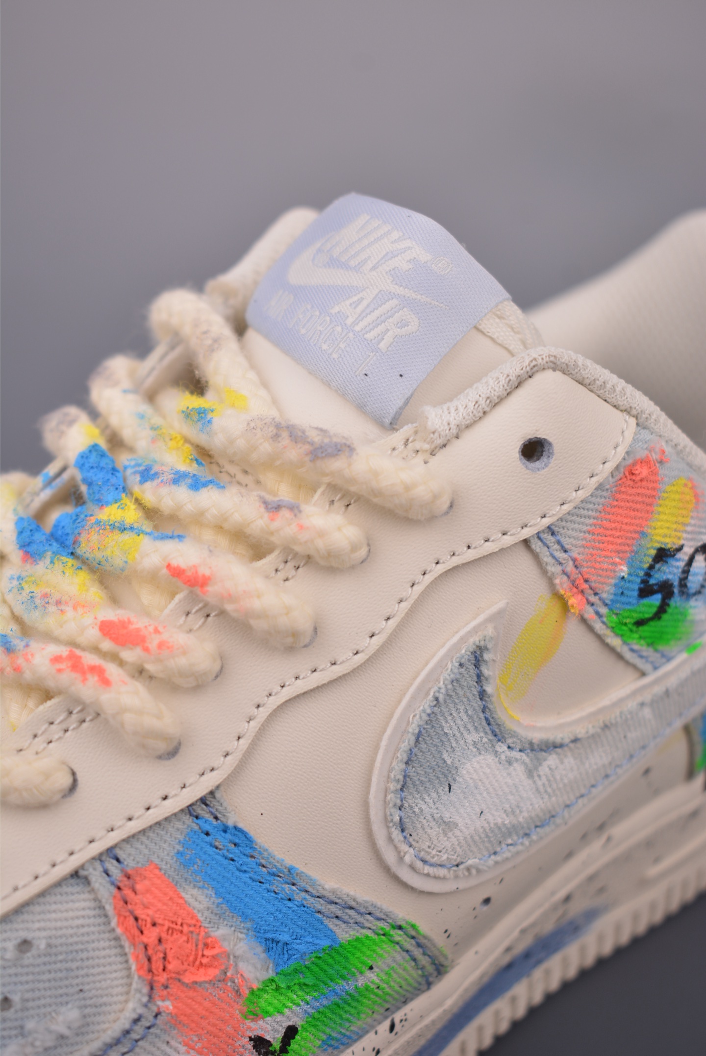Nike Air Force 1 Low 'Happy' Custom Graffiti Sneakers - Limited Edition 8 i1759966890003 8127 0 6