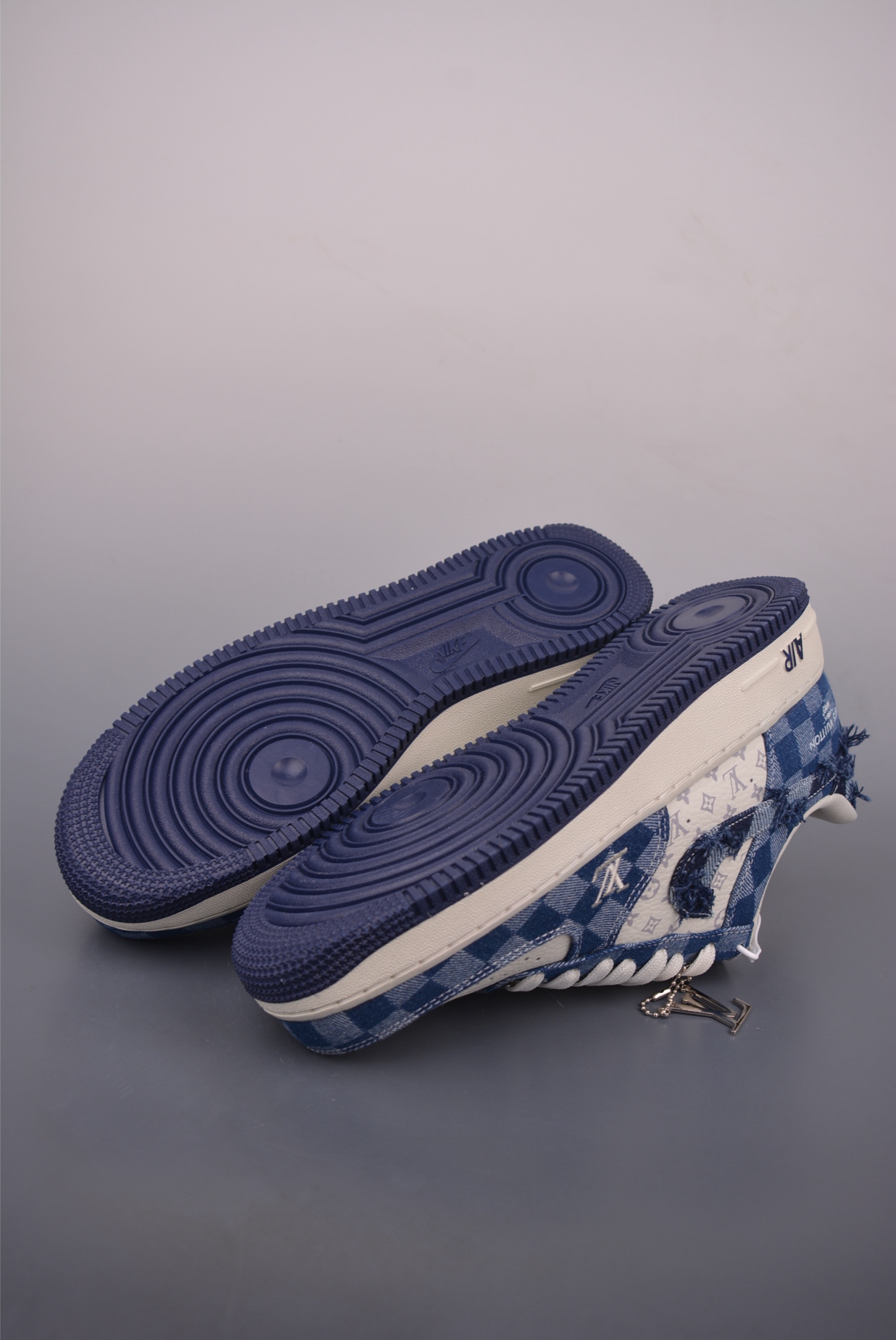 Nike Air Force 1 Low Louis Vuitton Collab Blue Denim Sneakers 4 i1759966976178 8673 0 2