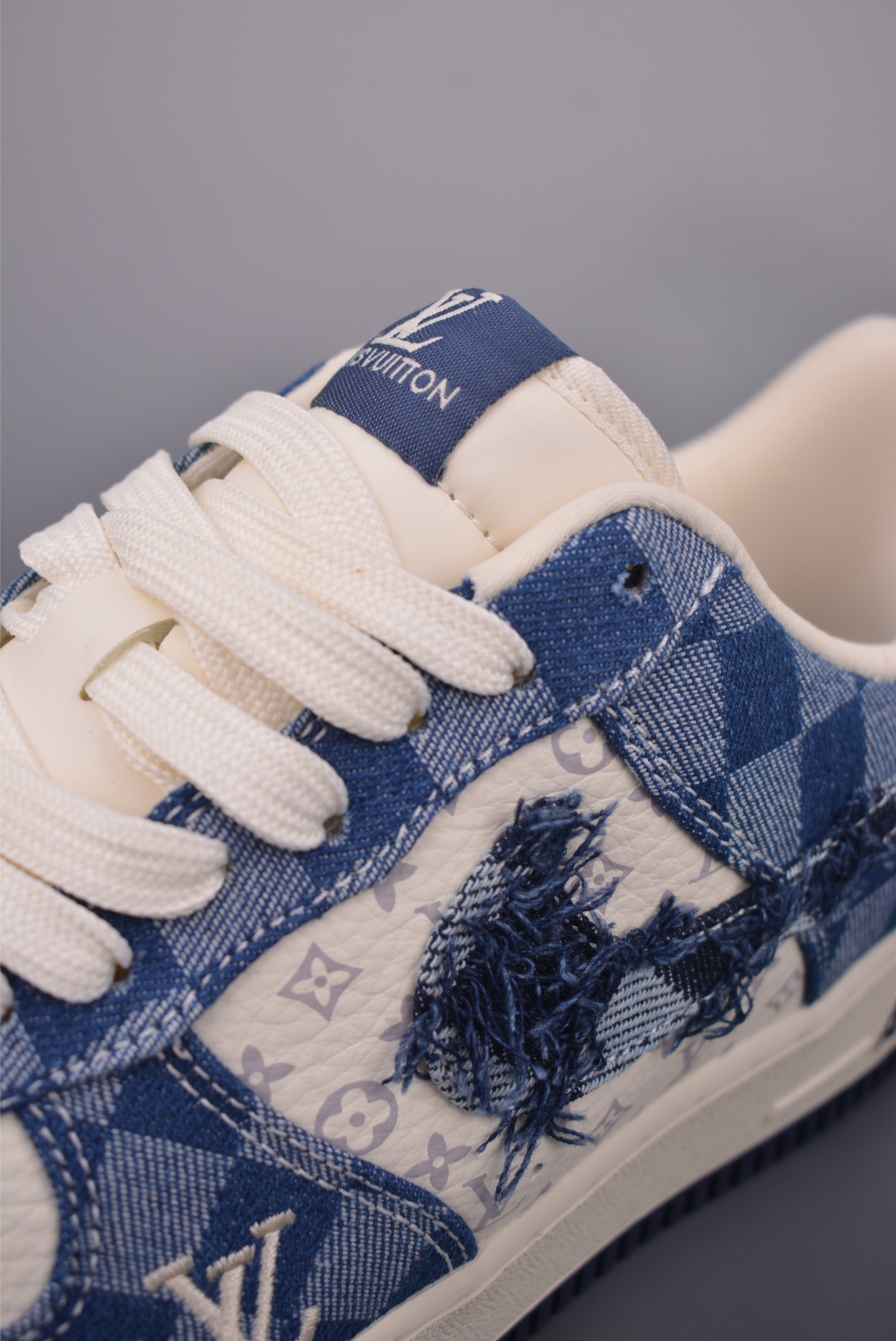 Nike Air Force 1 Low Louis Vuitton Collab Blue Denim Sneakers 8 i1759966976208 5126 0 6