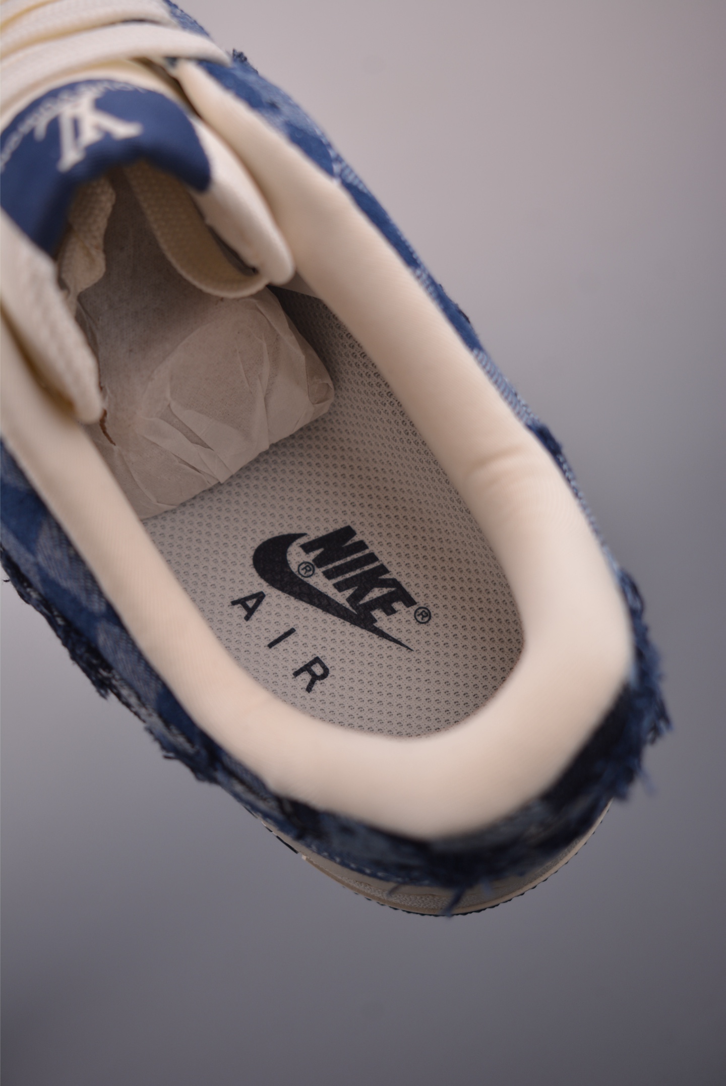 Nike Air Force 1 Low Louis Vuitton Collab Blue Denim Sneakers 10 i1759966978673 318 0 8