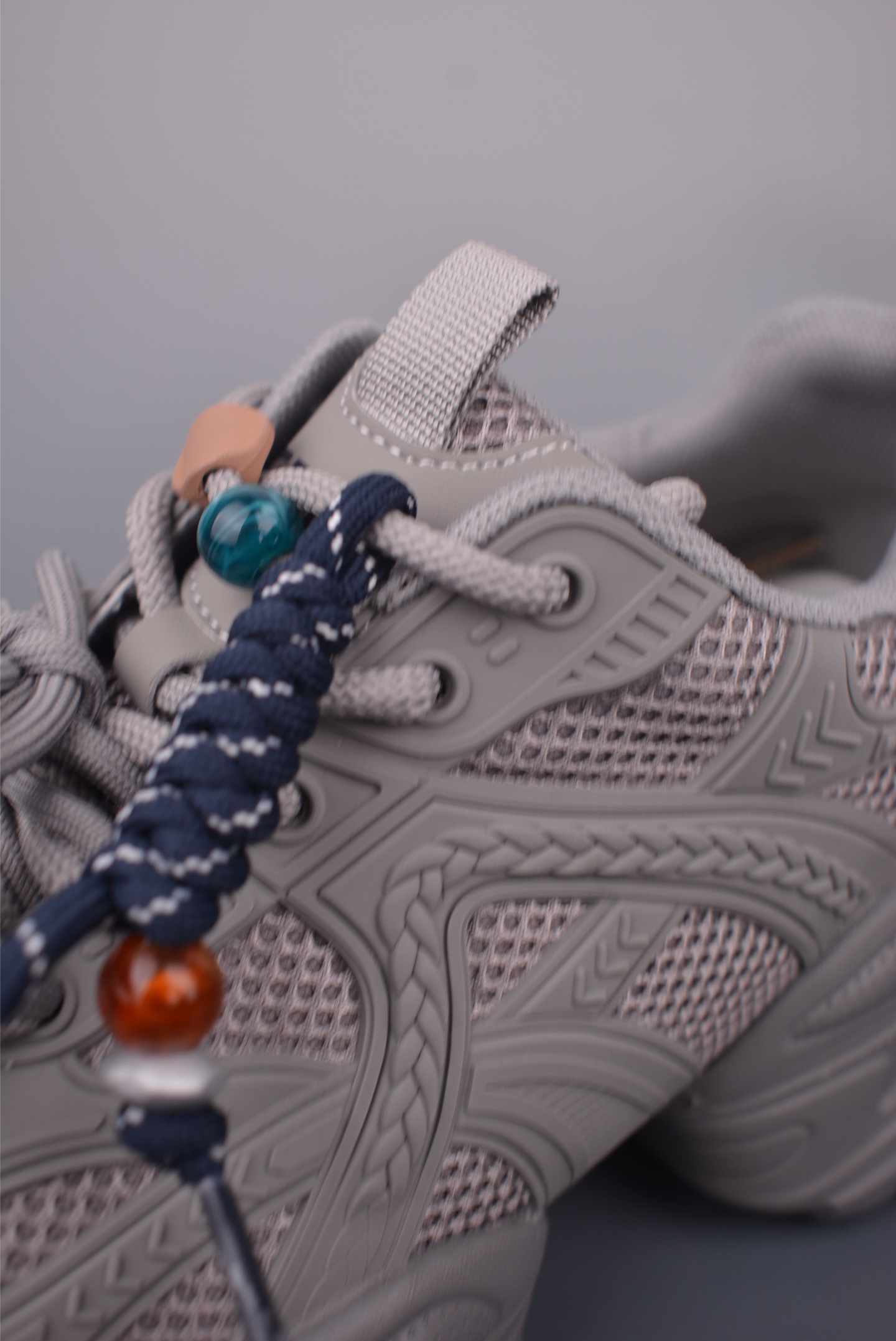 Chunky Low Platform Sneakers, Breathable Mesh, Stylish Look,Gray, Size 35-40 8 i1760055116177 192 0 6