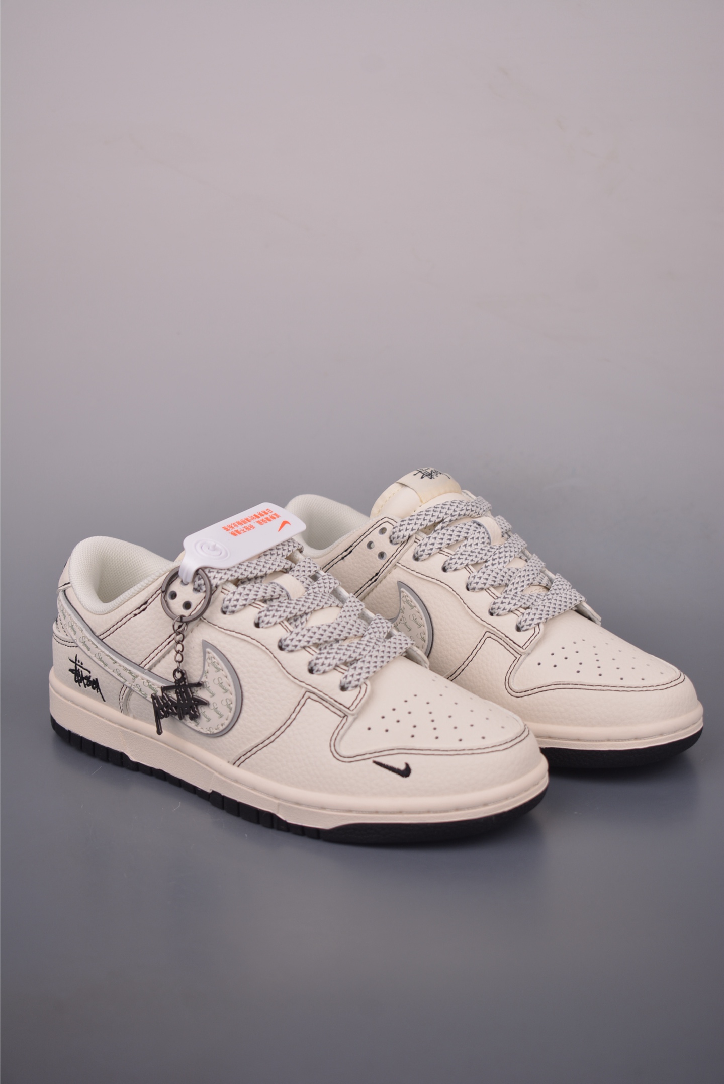 Nike SB Dunk Low Stussy Cream Sneakers - Original Leather, Premium Quality 2 i1760096193502 3161 0 0