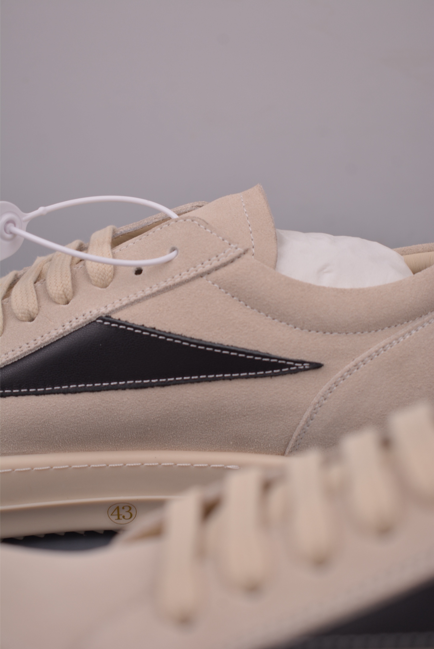 Rick Owens RO Low Top Sneakers, Classic Watermelon Head Style - Premium Quality 9 i1760097251857 858 0 7