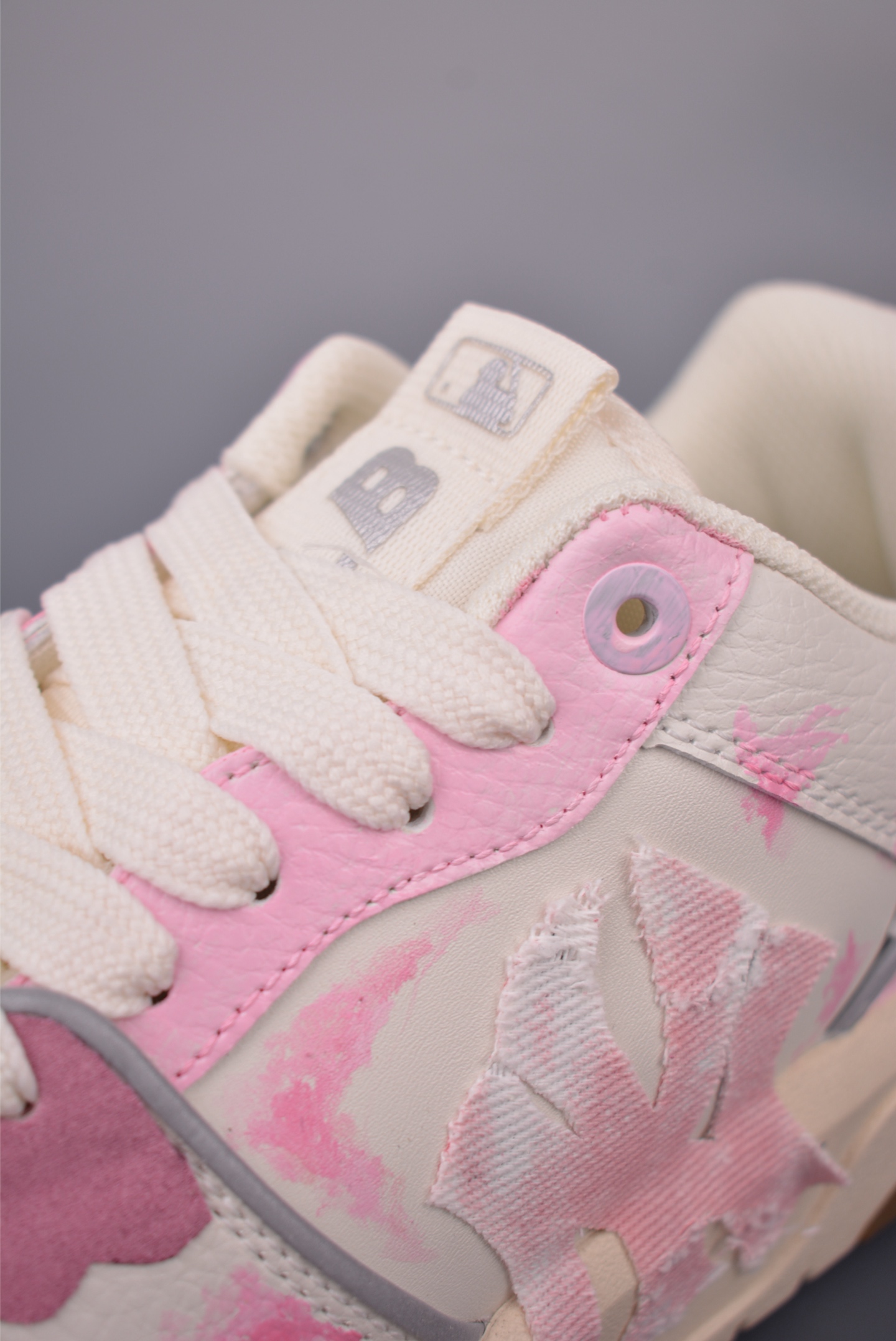 MLB NY Printed Graffiti Chunky Sneakers Height Increasing 6cm Women's Shoes 7 i1760133250934 5972 0 6