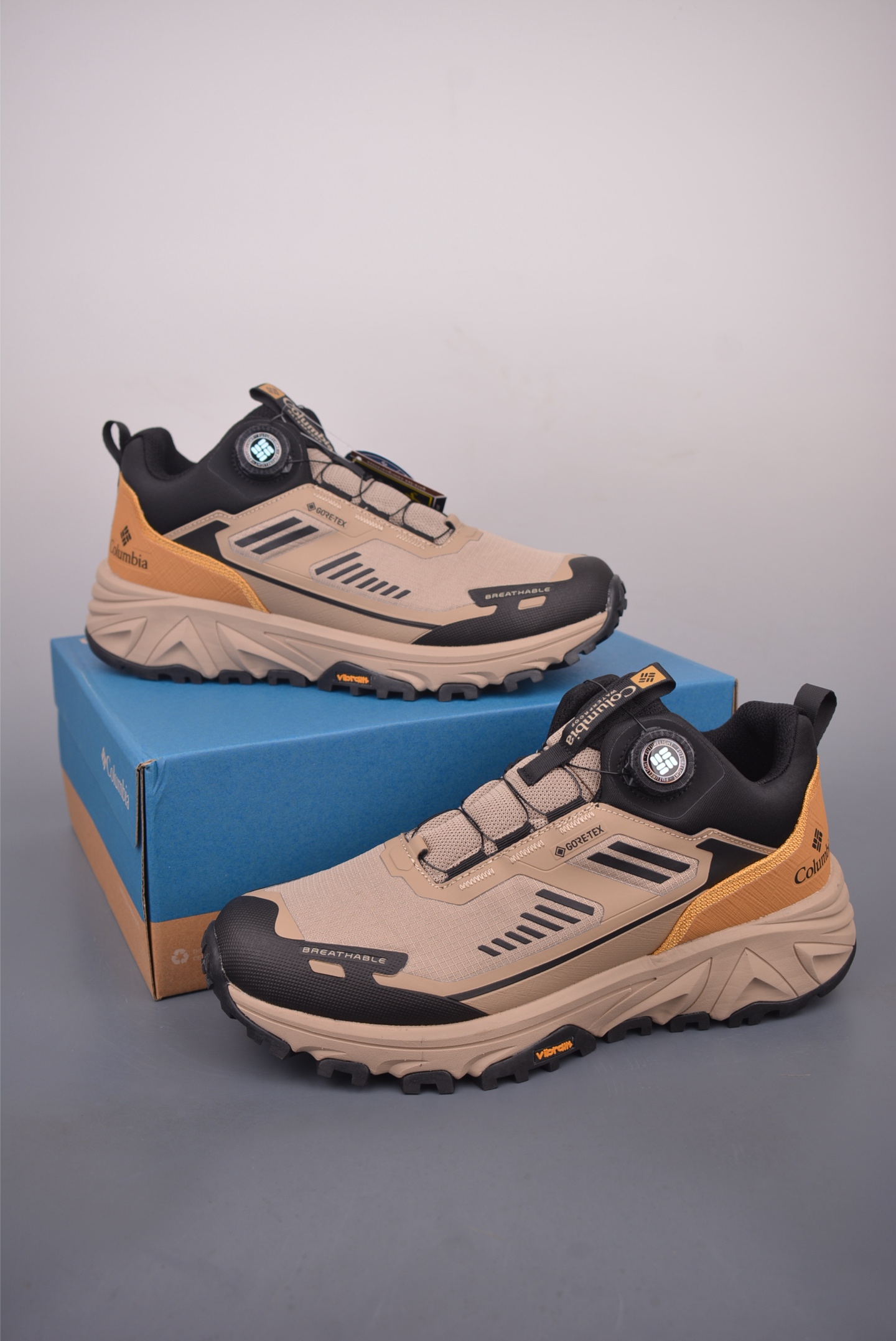 Columbia Men's Waterproof Breathable Hiking Shoes - Durable Vibram Outsole 6 i1760223670446 9143 0 4