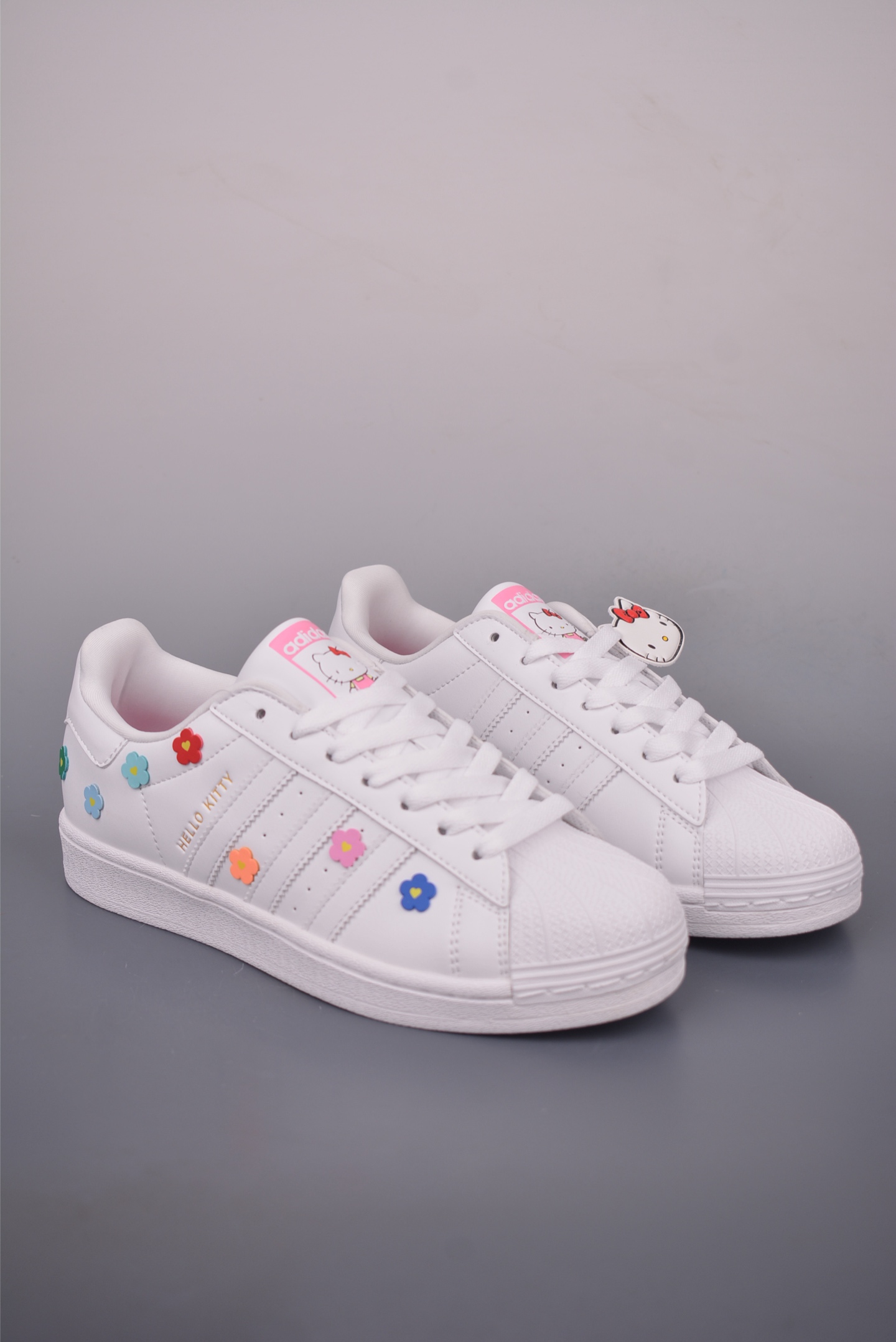 Adidas Originals Superstar Hello Kitty Edition Classic White Sneakers