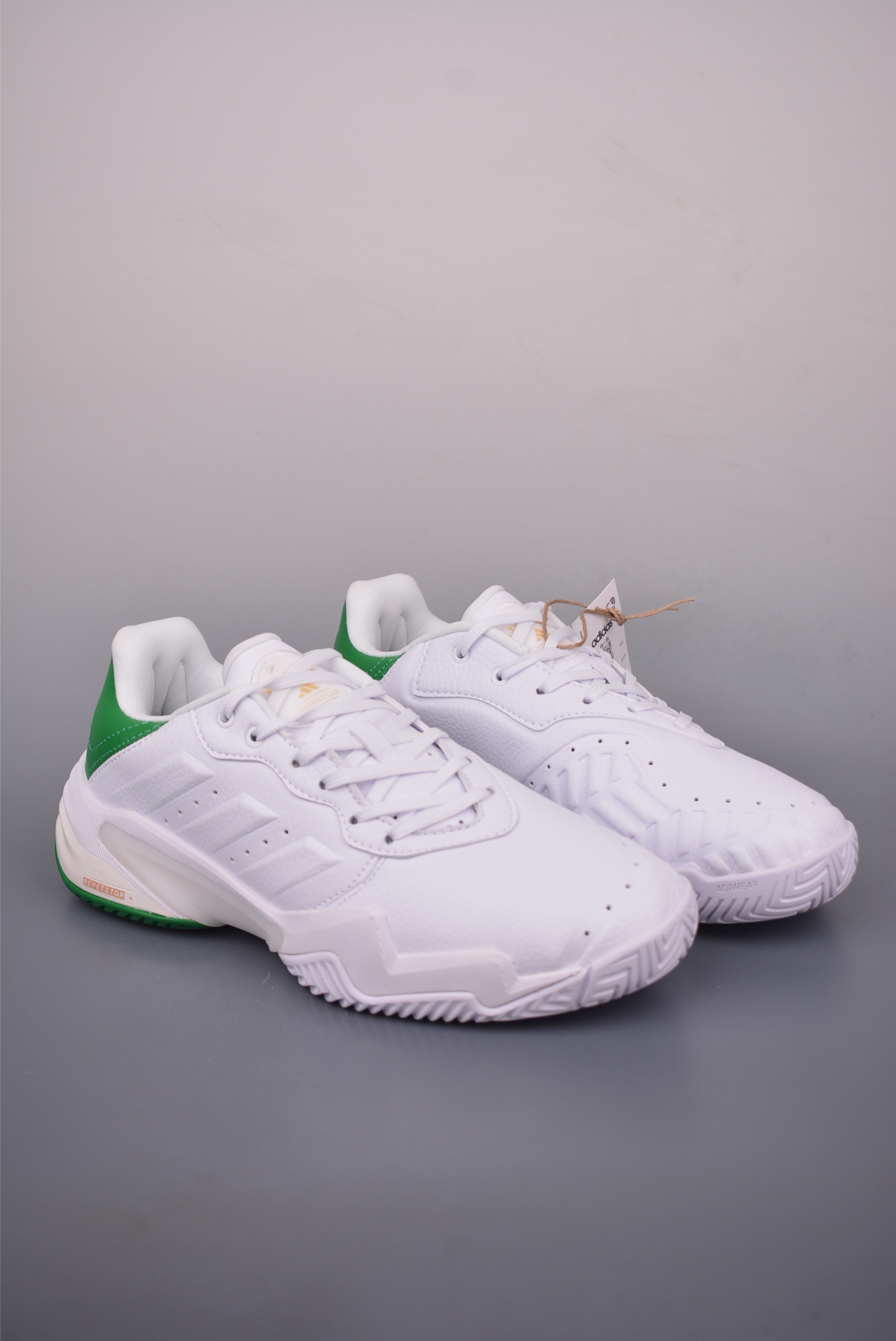Adidas Barricade 13 M Leather White/Green Men's Tennis Shoes - Size 39-45 2 i1760310953659 7769 0 0