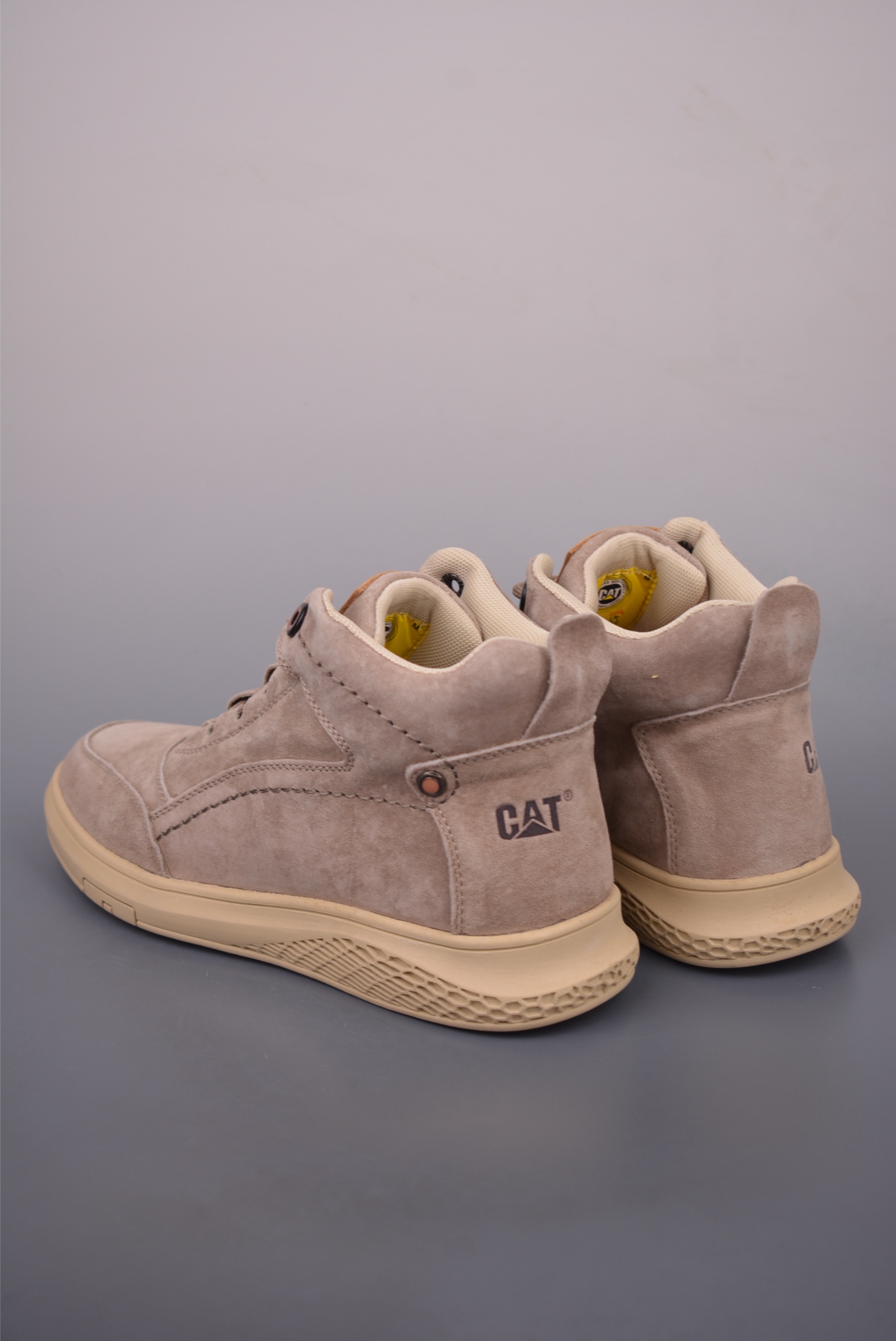 CAT Men's Casual Mid-Top Martin Boots, Genuine Leather, Cold Weather Outdoor Wear 2 i1760312458620 7118 0 1